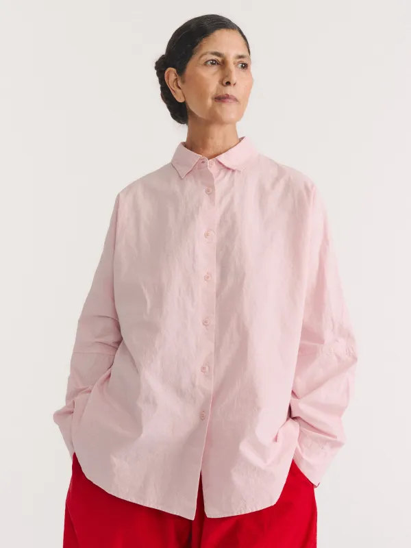WAGA SHIRT - PAPER COT - PINK made by Casey Casey