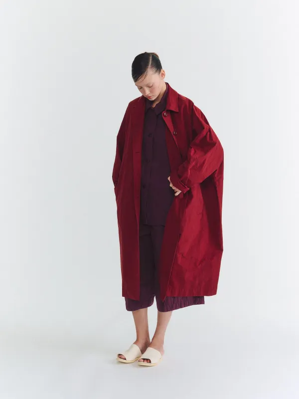 2PCS COAT -  HEAVY TAFFETA - CUORE made by Casey Casey