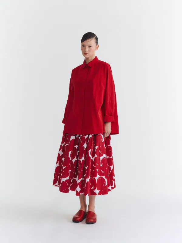 WAGA SHIRT - PAPER COT - LIPPY made by Casey Casey