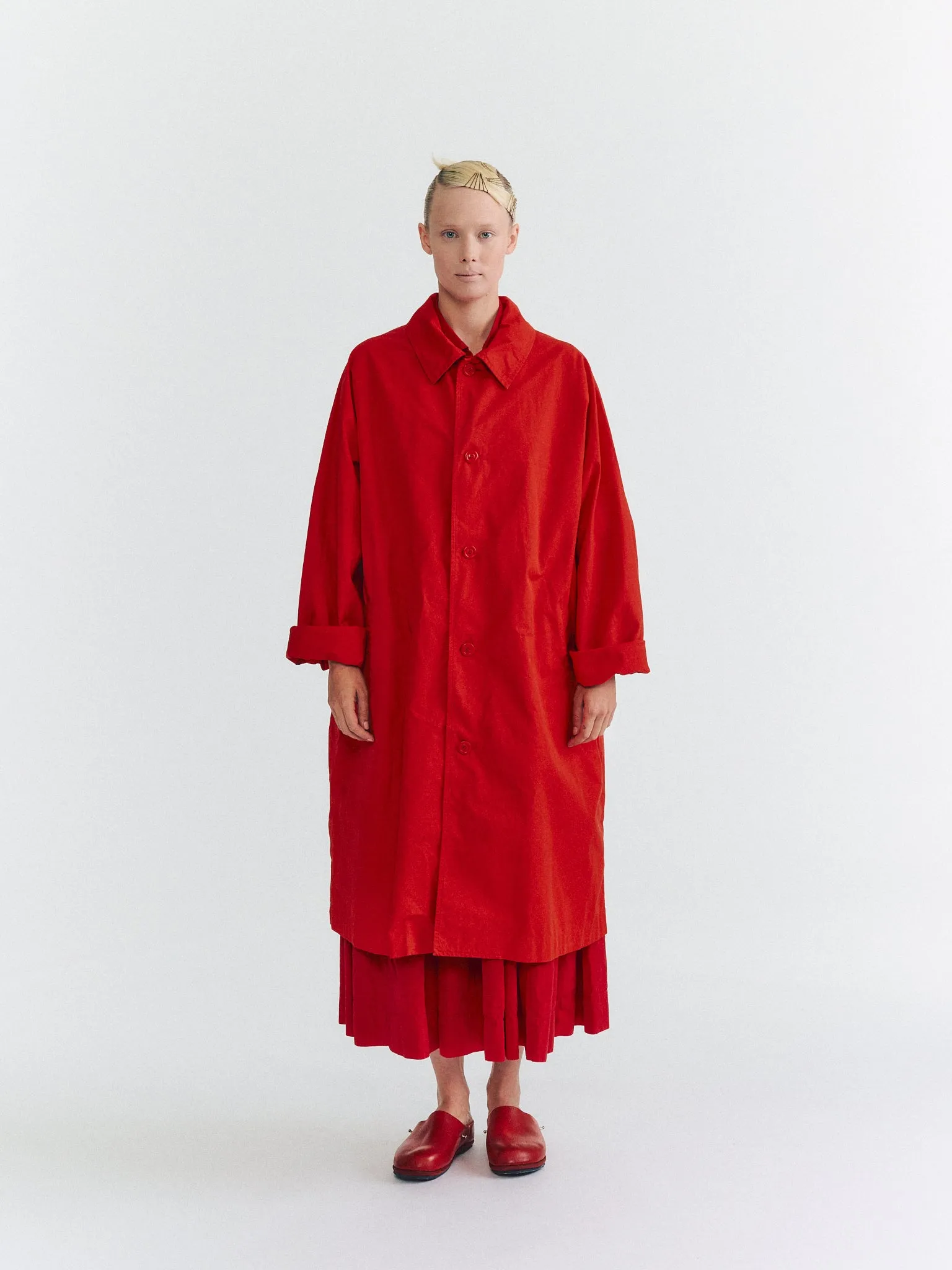 PECHE COAT - H CARD - FLAME sold by Casey Casey