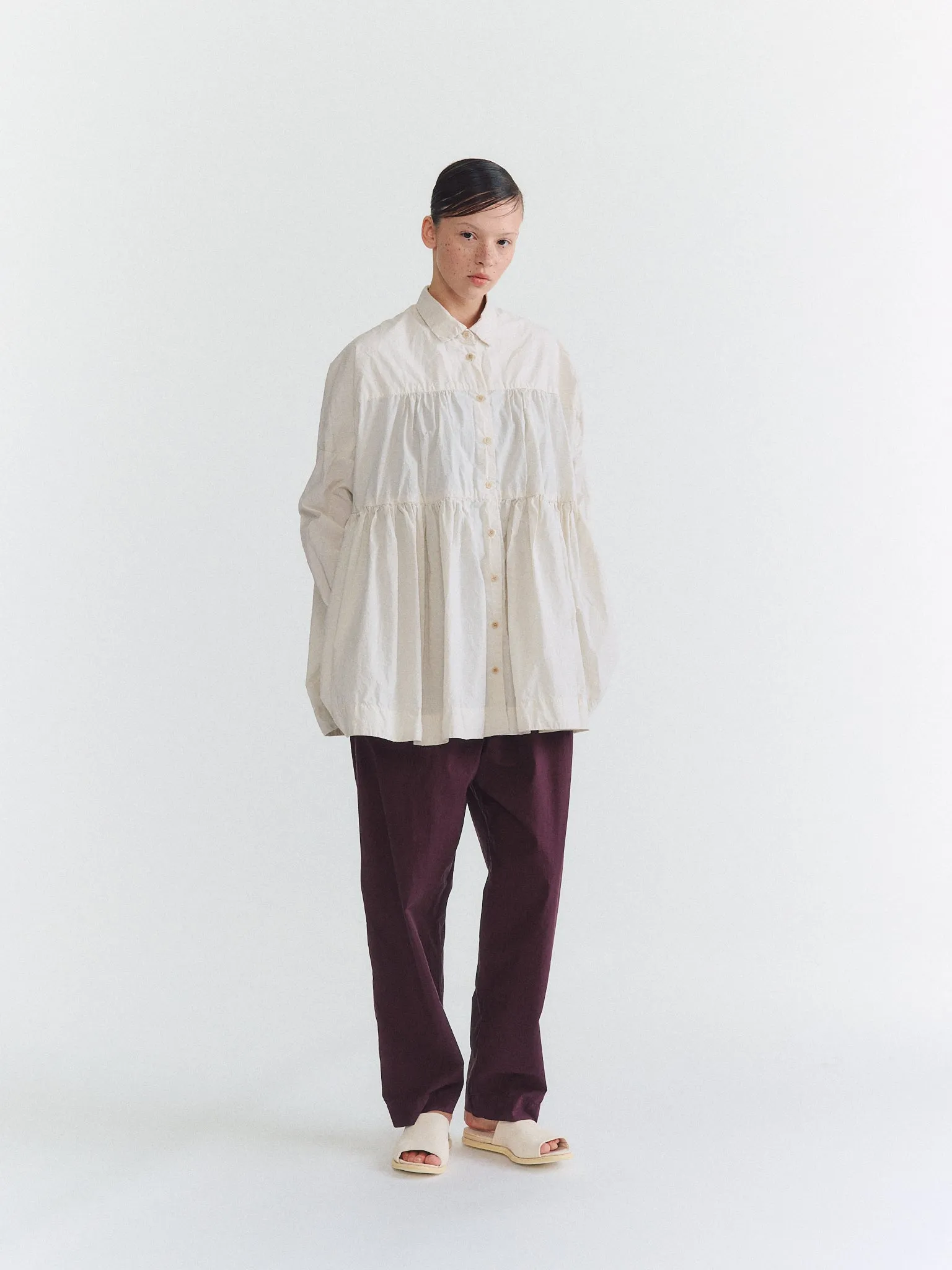 NEW SQUARE SHIRT - H COT - FRESCO sold by Casey Casey