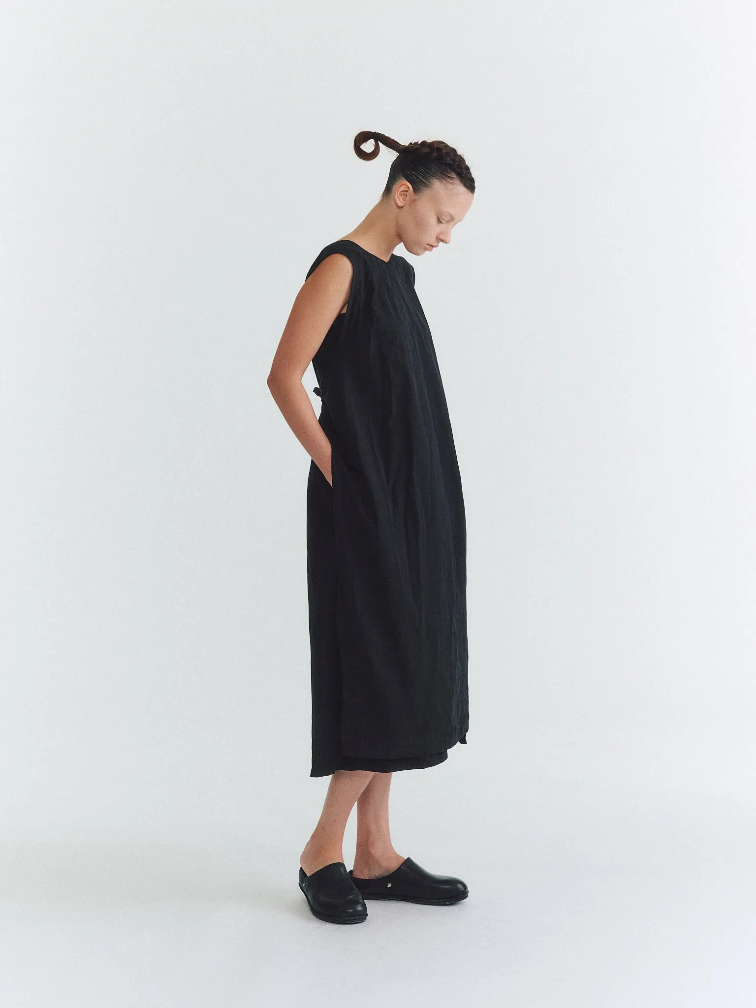 TABLIER DRESS - H CARD - BLACK sold by Casey Casey product image thumbnail 4