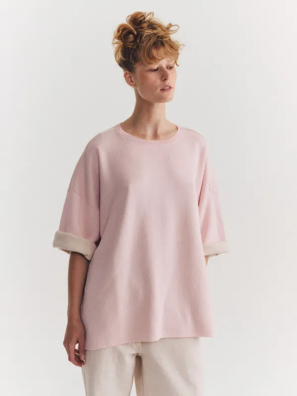 T-SHIRT - SOFTY DOUBLE - PINK made by Casey Casey