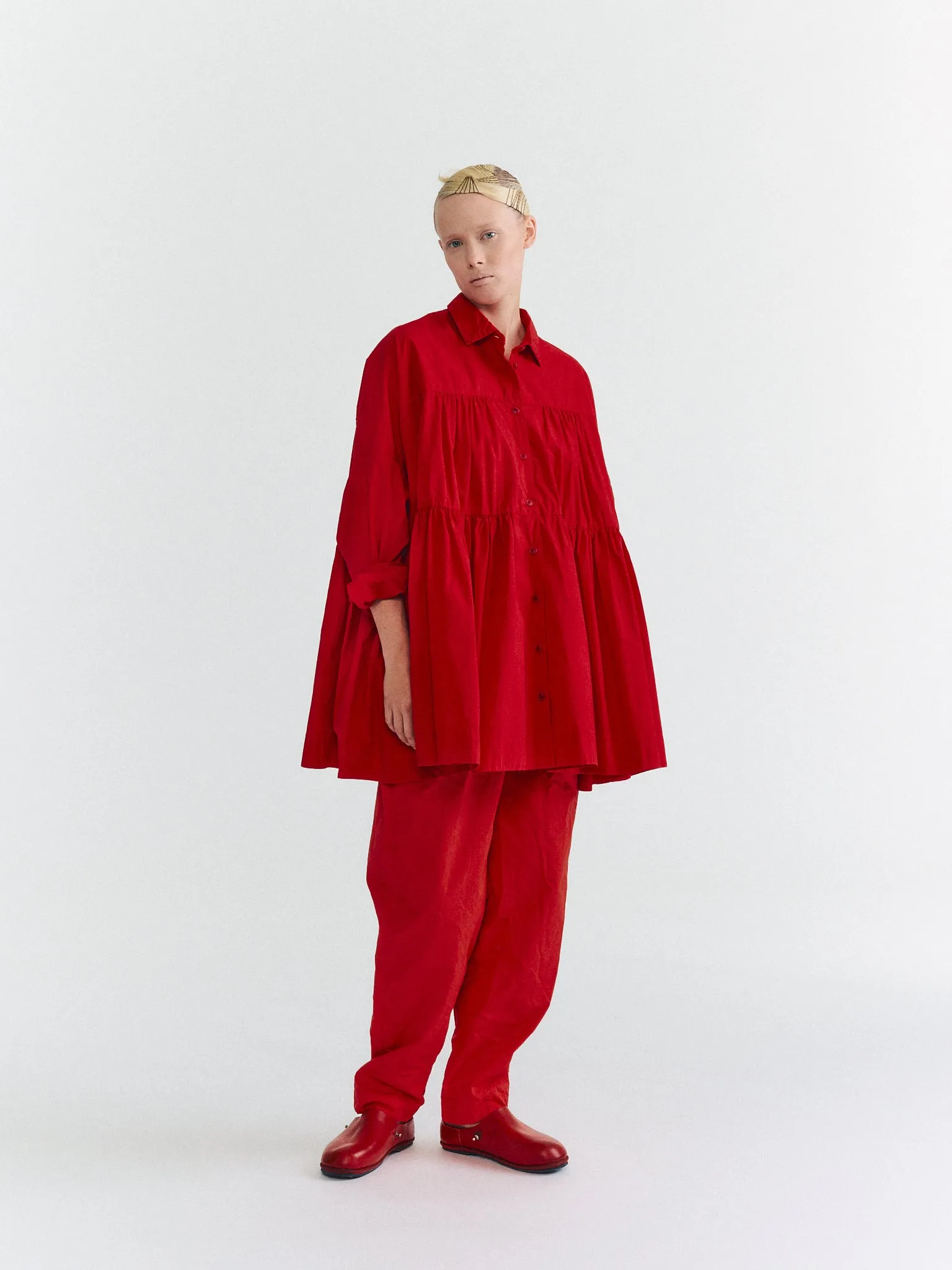 NEW SQUARE SHIRT - H COT - KETCHUP sold by Casey Casey product image thumbnail 3