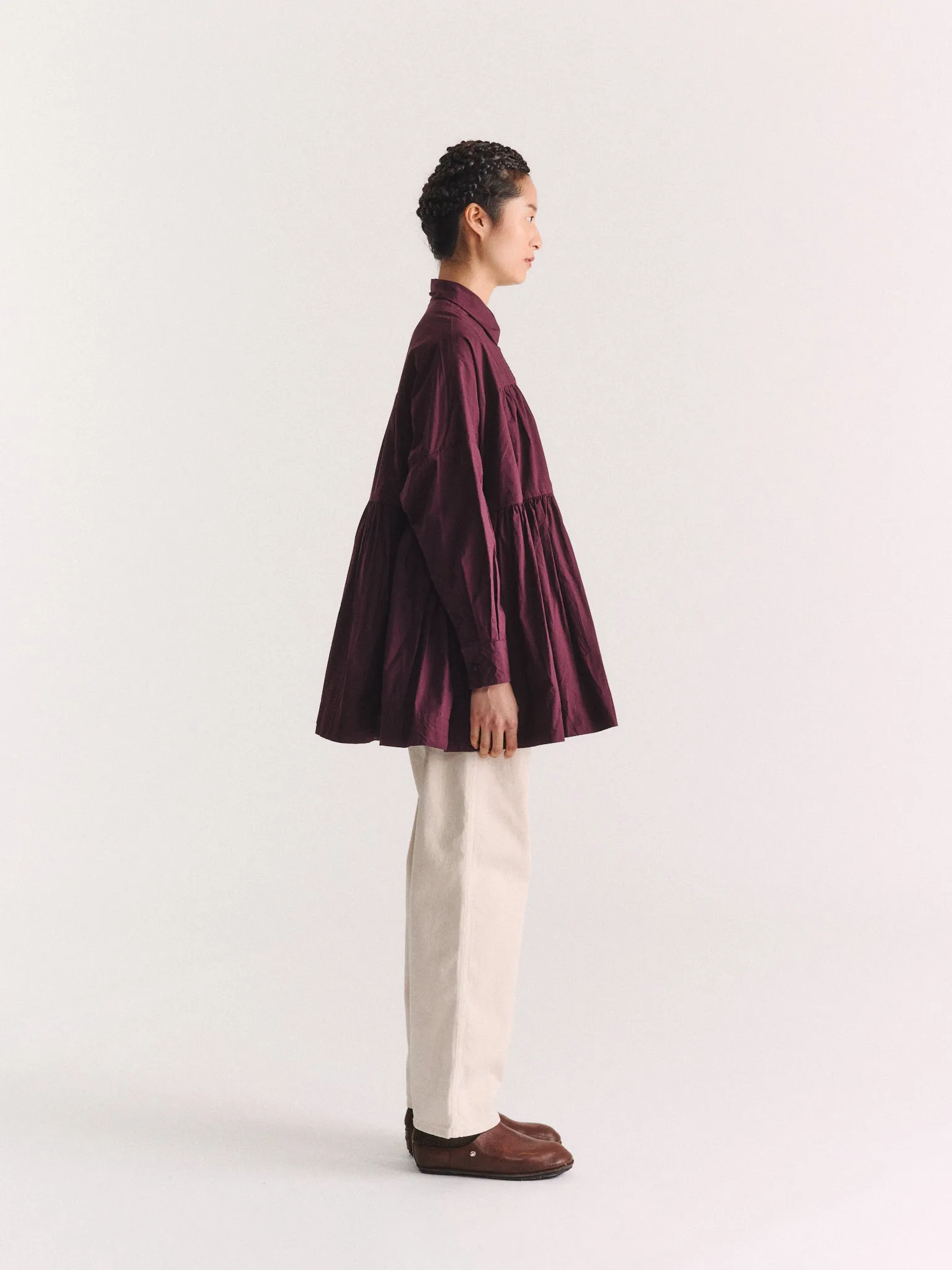 NEW SQUARE SHIRT - H COT - AUBURN sold by Casey Casey product image thumbnail 3