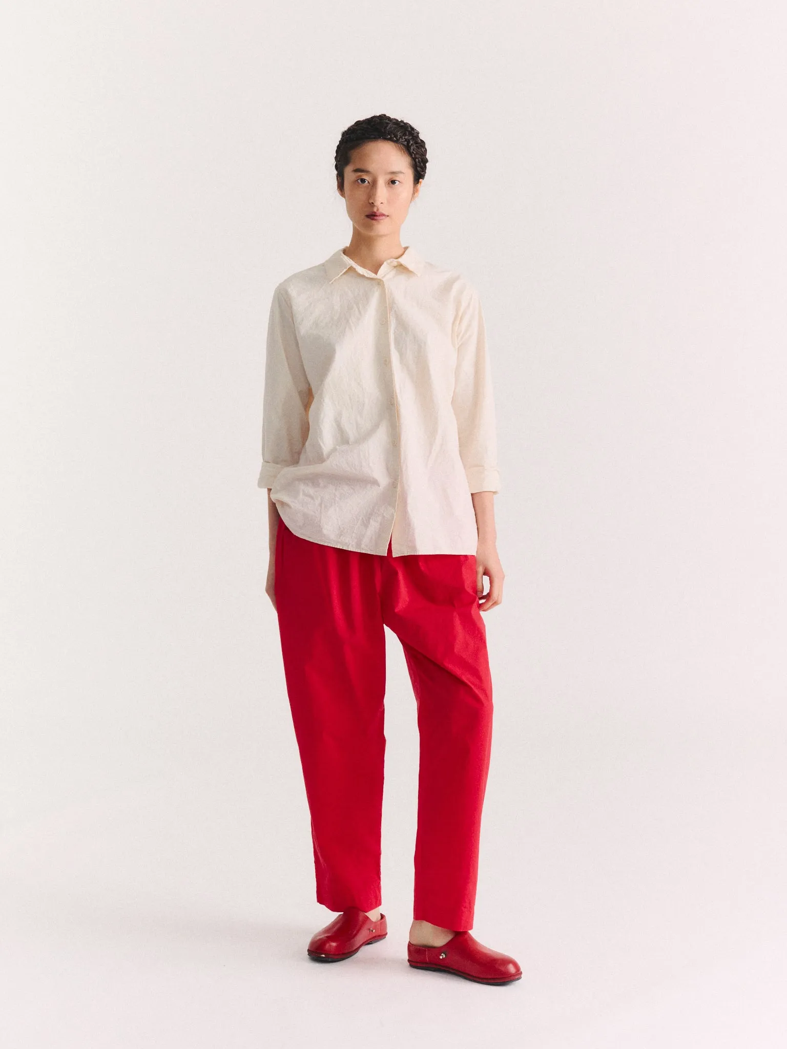 SIMPLE PANT - H COT - KETCHUP sold by Casey Casey