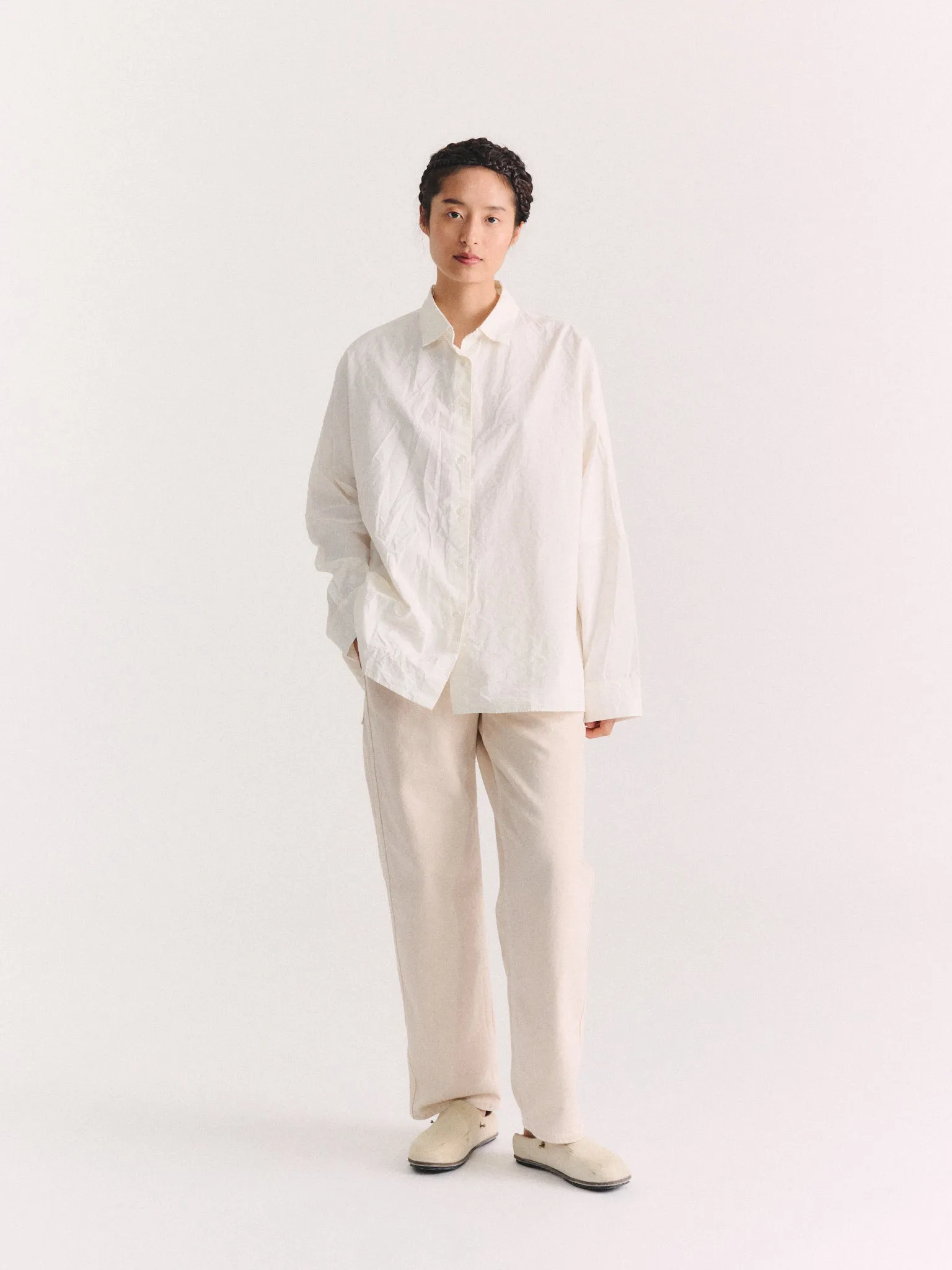 WAGA SHIRT - PAPER COT - OFF WHITE sold by Casey Casey product image thumbnail 5