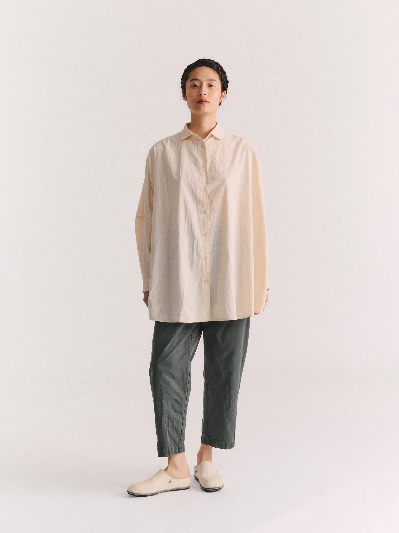ATOMLESS SHIRT - LIGHT PAPER - CHALK sold by Casey Casey product image thumbnail 3