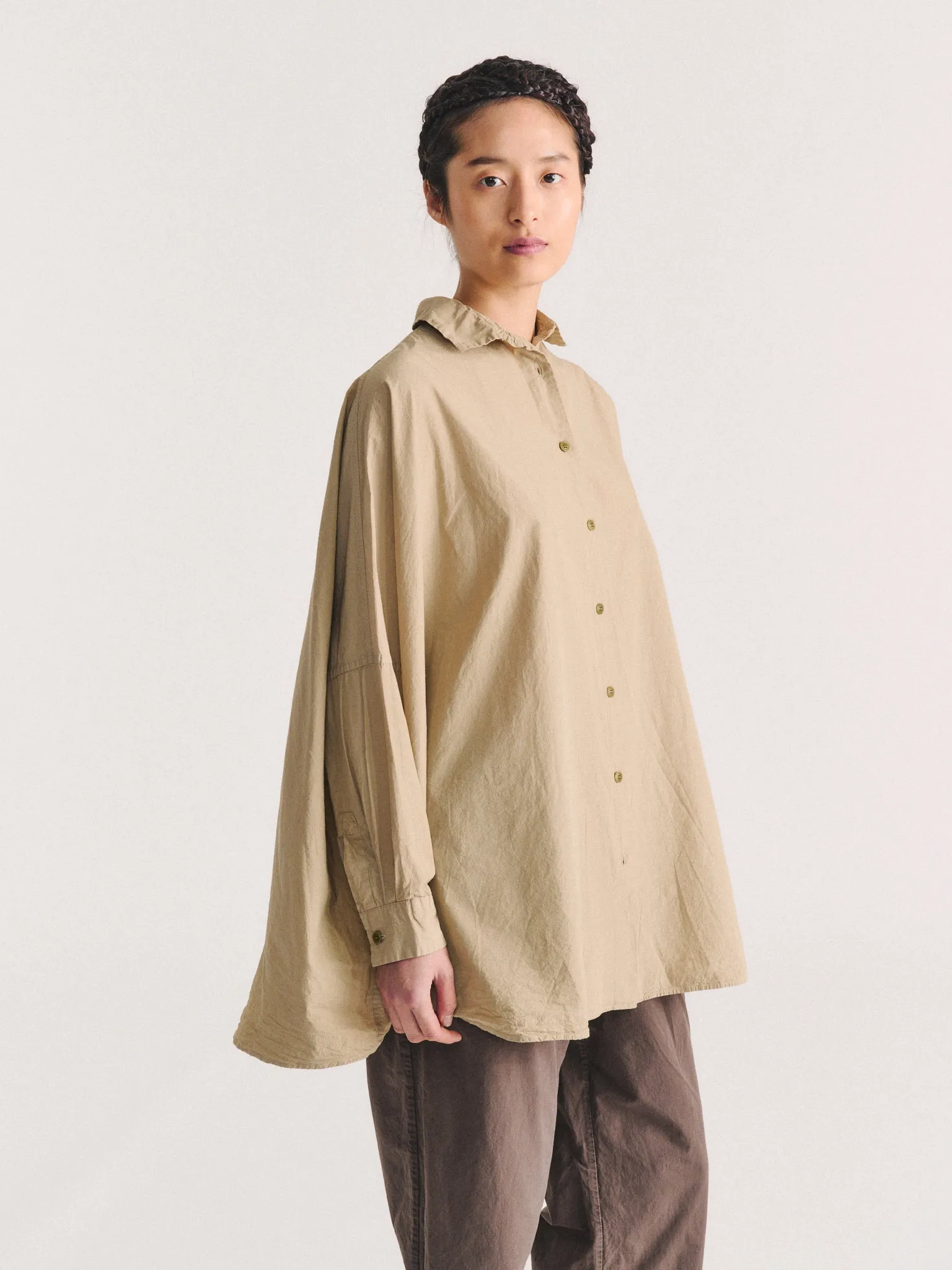 ATOMLESS SHIRT - LIGHT PAPER - MASTIC sold by Casey Casey product image thumbnail 5