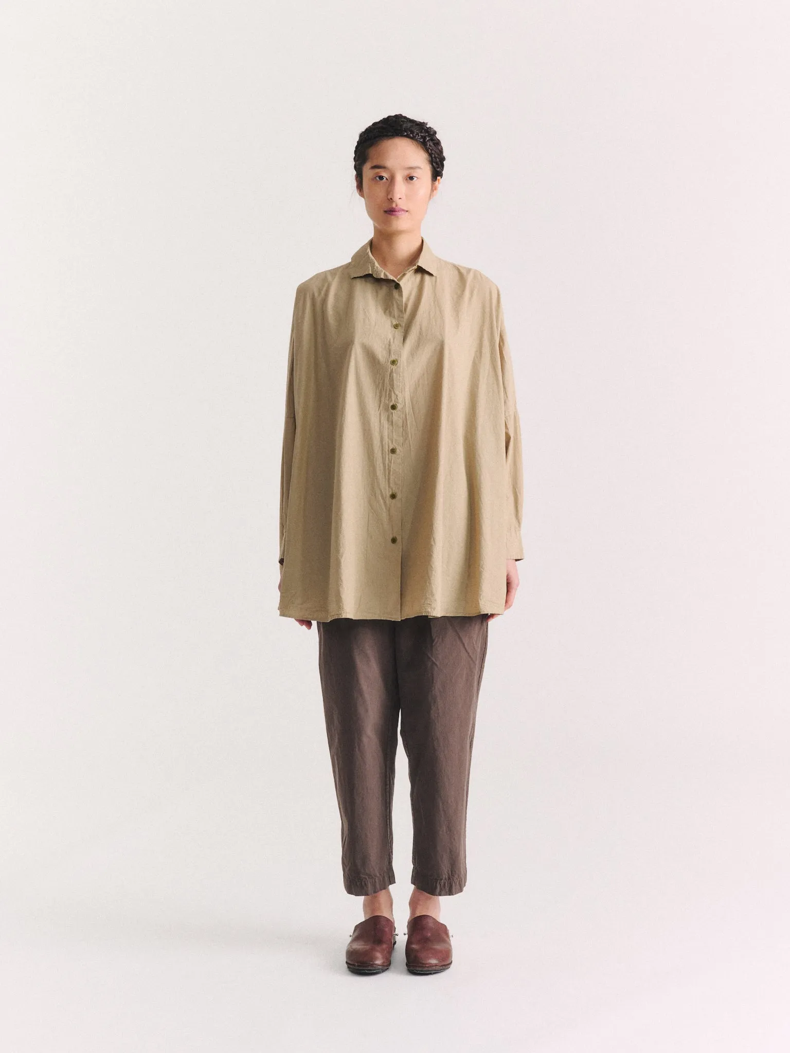 ATOMLESS SHIRT - LIGHT PAPER - MASTIC sold by Casey Casey product image thumbnail 2