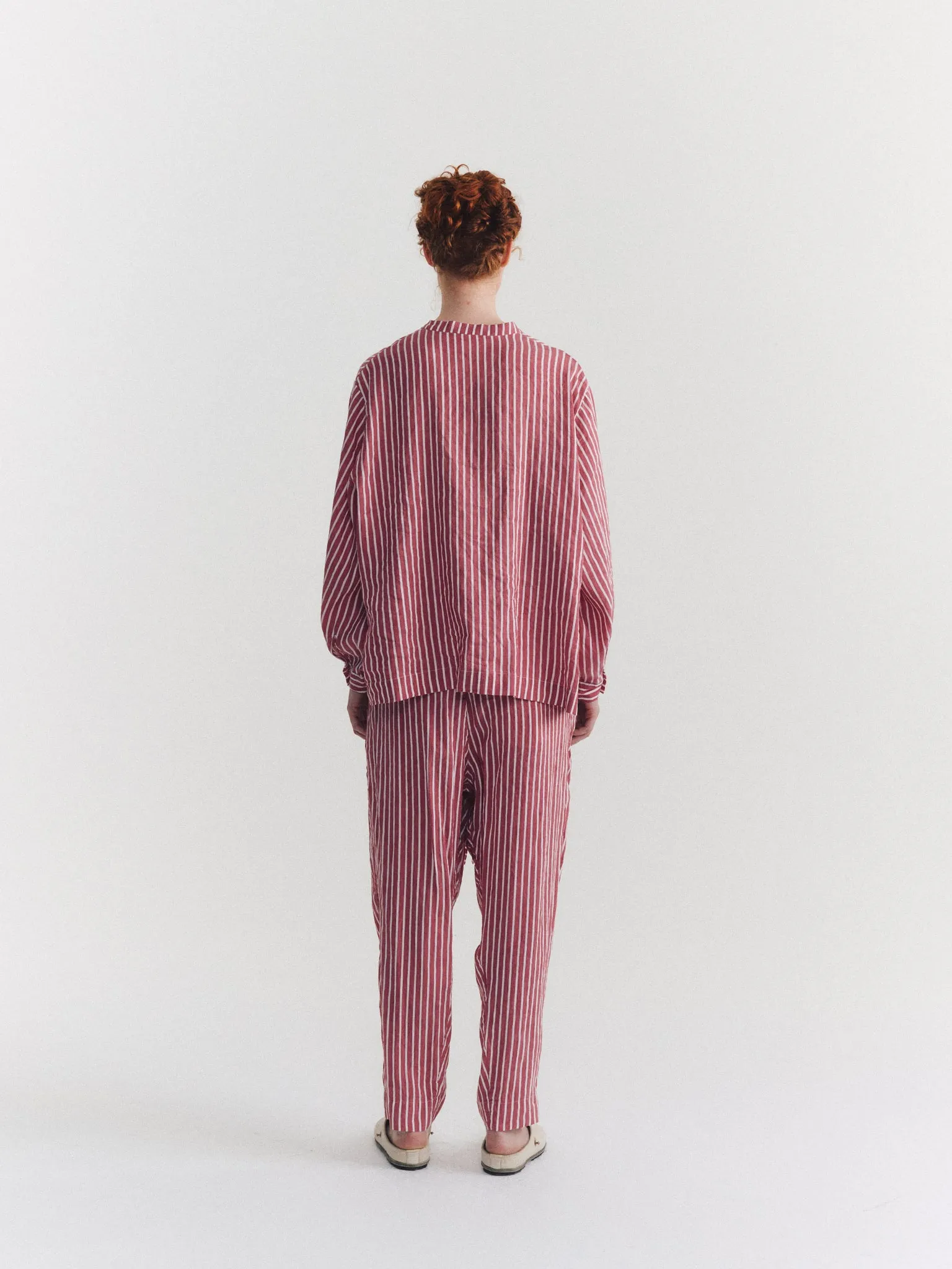 BIGGY GRANDAD SHIRT - LINEY - STRIPE 2 sold by Casey Casey product image thumbnail 3