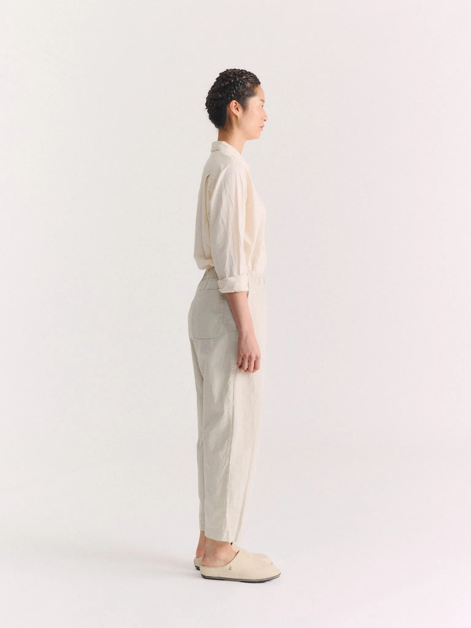 FABI ITALIEN PANT - TOUGH COT - CHALK sold by Casey Casey product image thumbnail 4