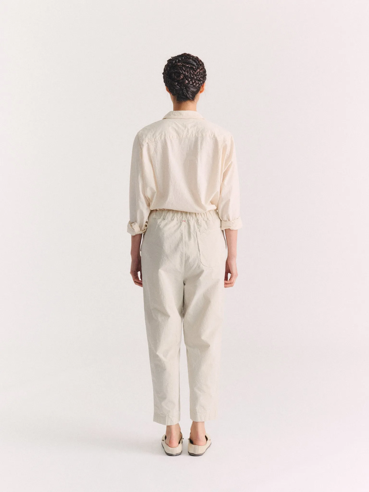 FABI ITALIEN PANT - TOUGH COT - CHALK sold by Casey Casey product image thumbnail 5