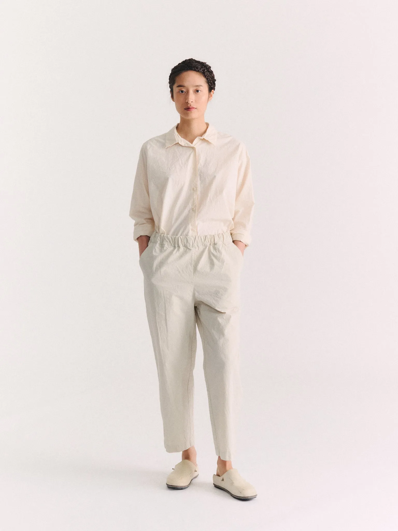 FABI ITALIEN PANT - TOUGH COT - CHALK sold by Casey Casey product image thumbnail 2