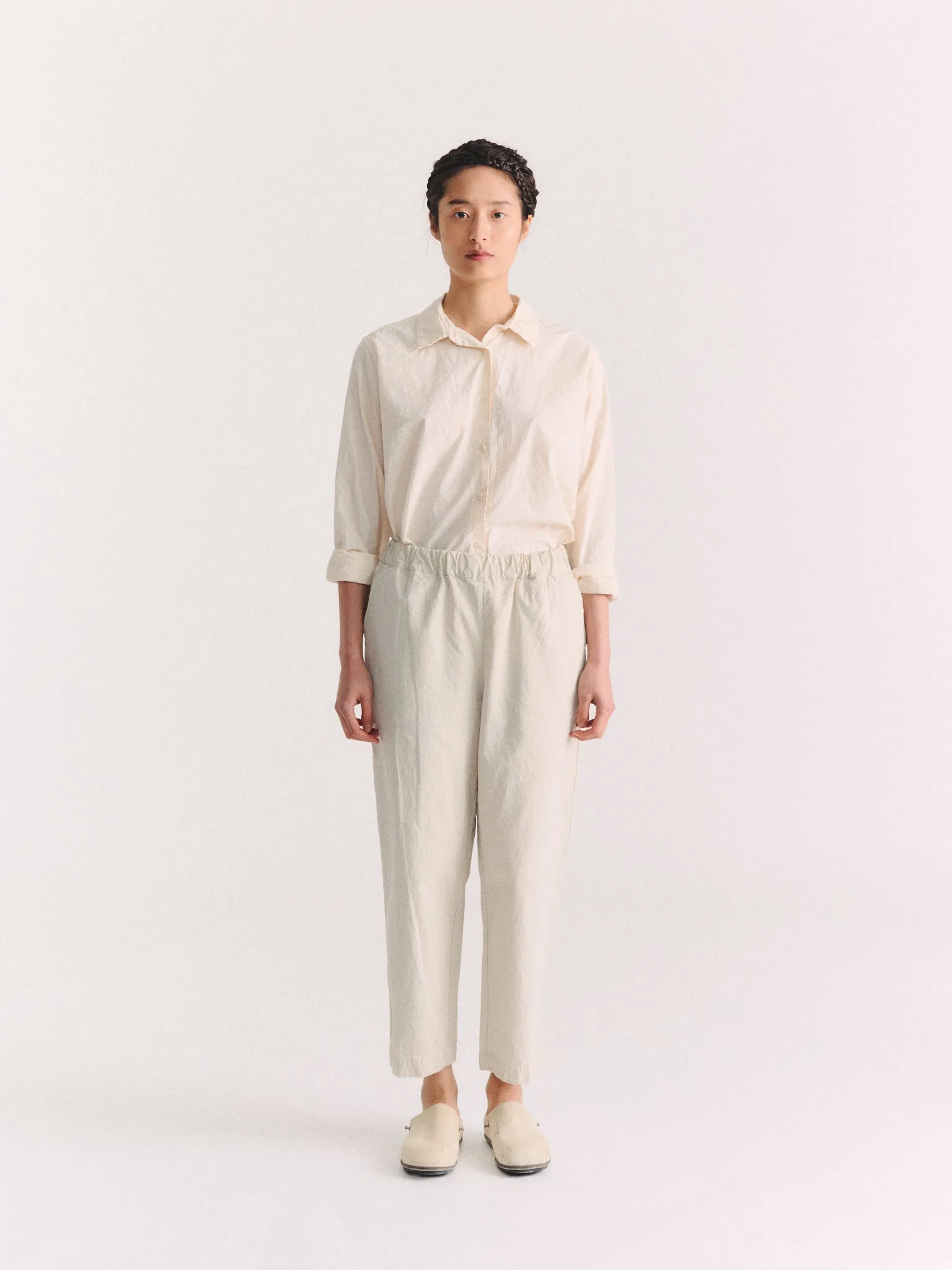 FABI ITALIEN PANT - TOUGH COT - CHALK sold by Casey Casey product image thumbnail 3