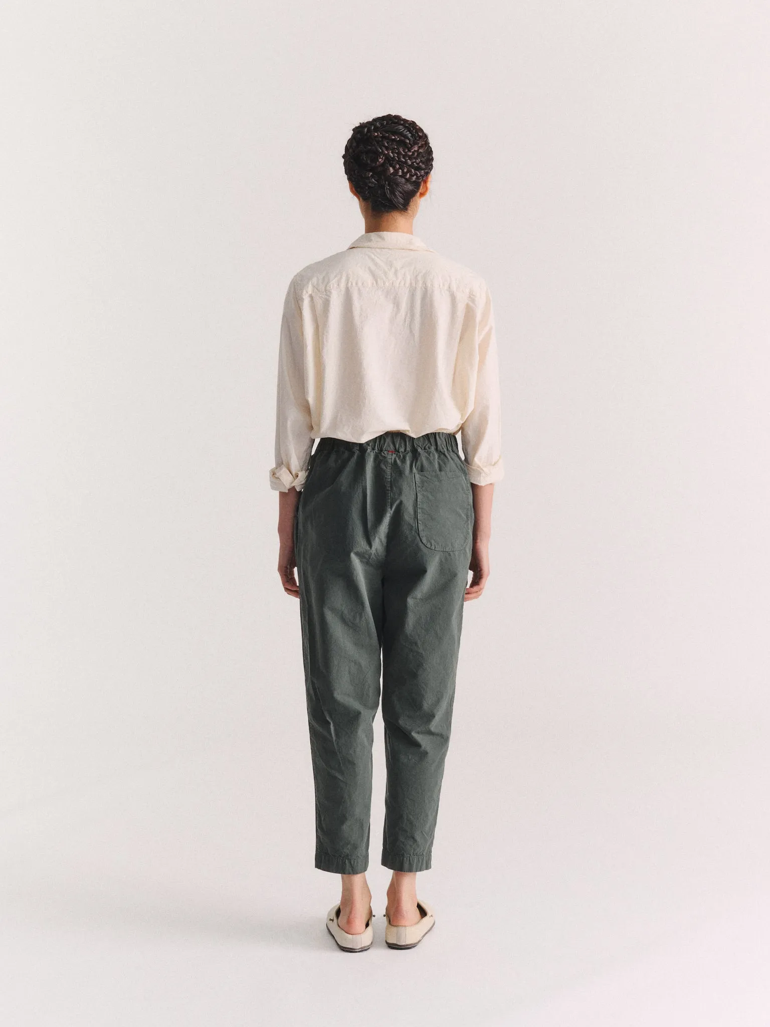 FABI ITALIEN PANT - TOUGH COT - KHAKI sold by Casey Casey product image thumbnail 4