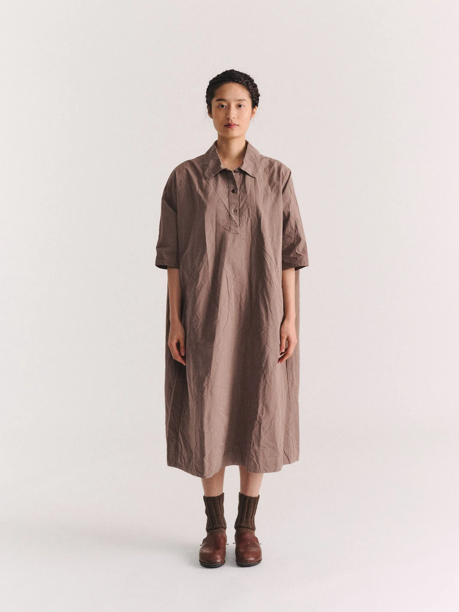 TATIANA DRESS - TOUGH COT - TABAC sold by Casey Casey product image thumbnail 2