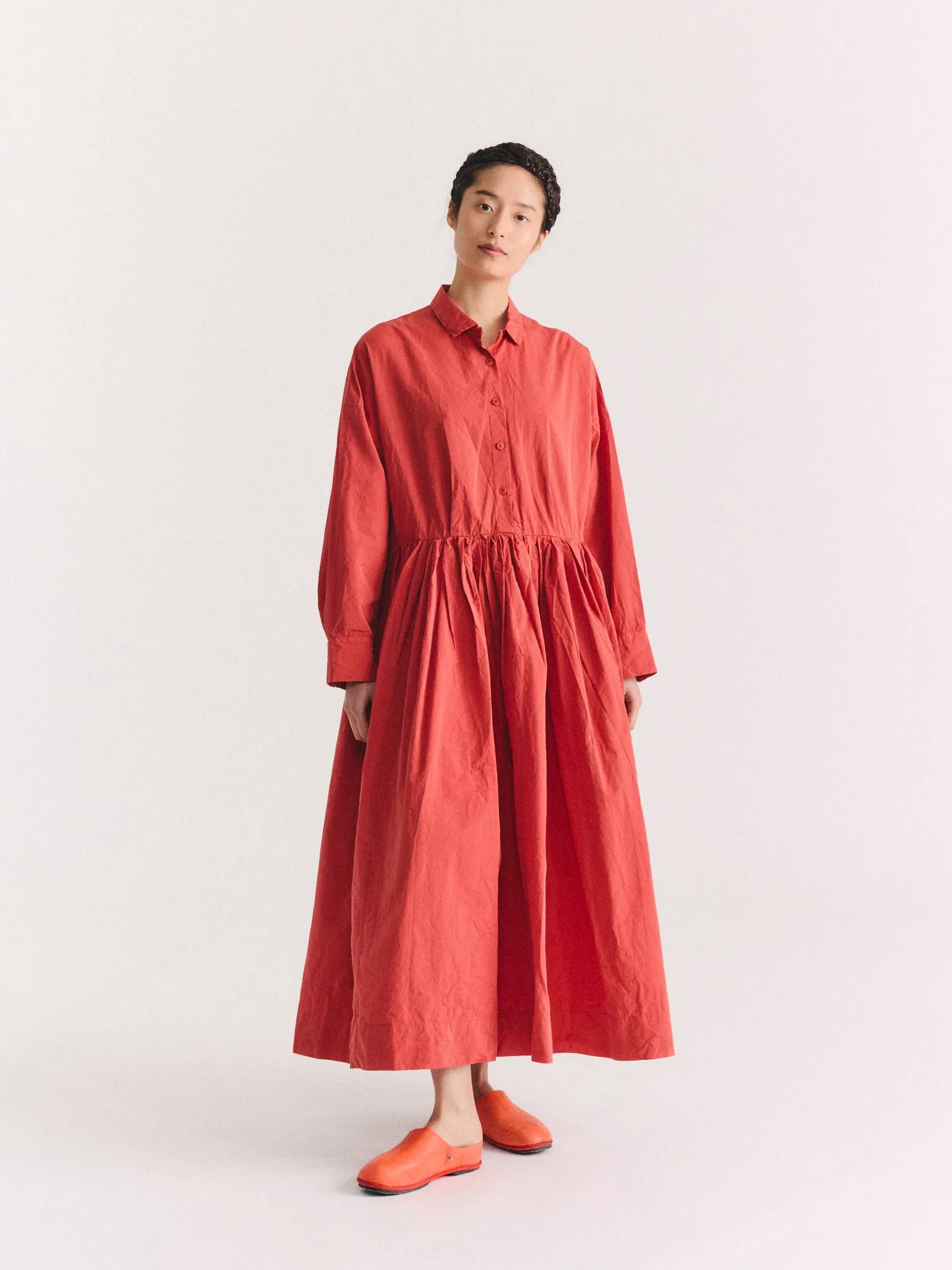 STEPHANIE DRESS - PAPER COT - BURNT ORANGE sold by Casey Casey product image thumbnail 3