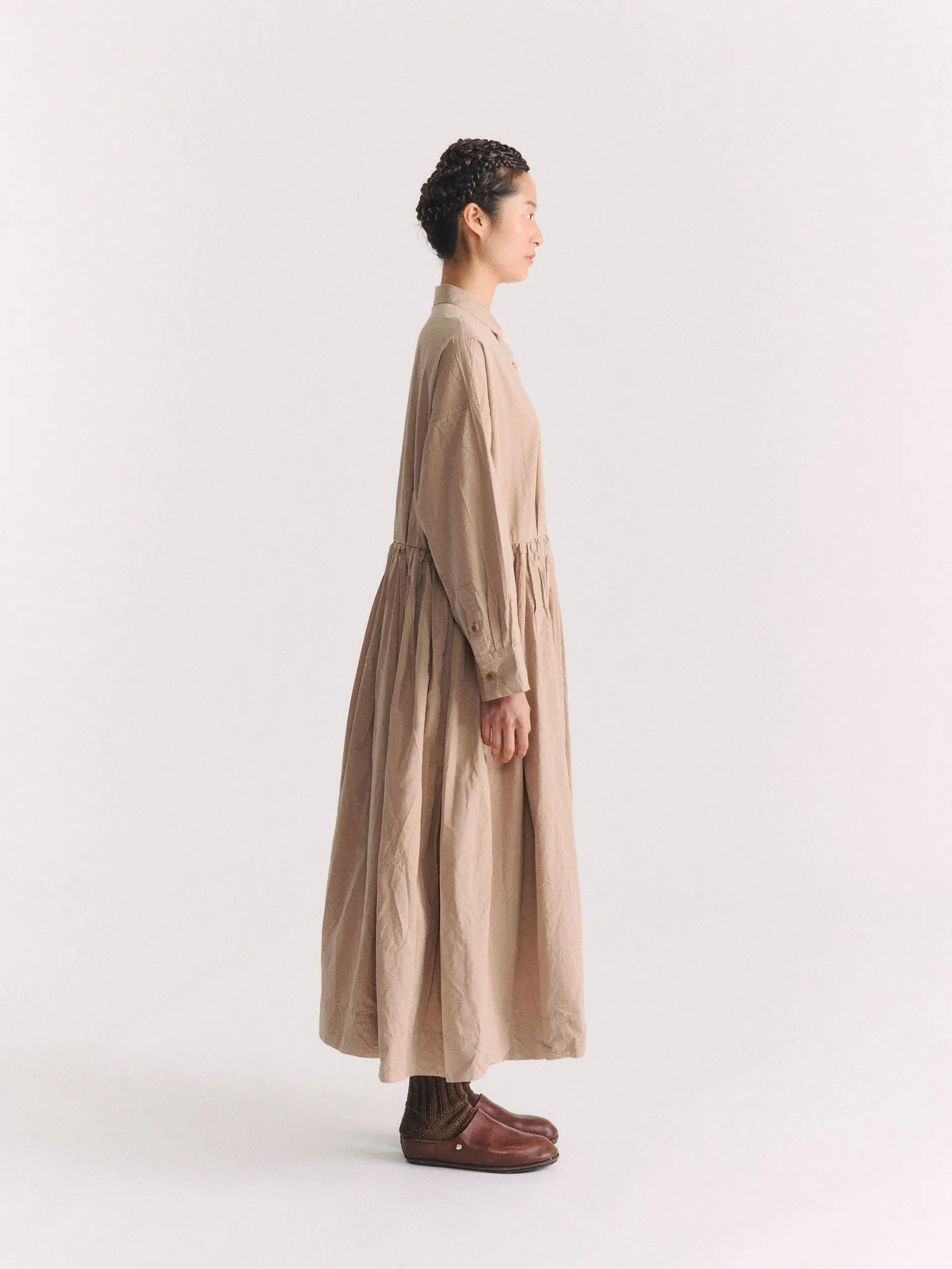 STEPHANIE DRESS - PAPER COT - LIGHT BEIGE sold by Casey Casey product image thumbnail 3
