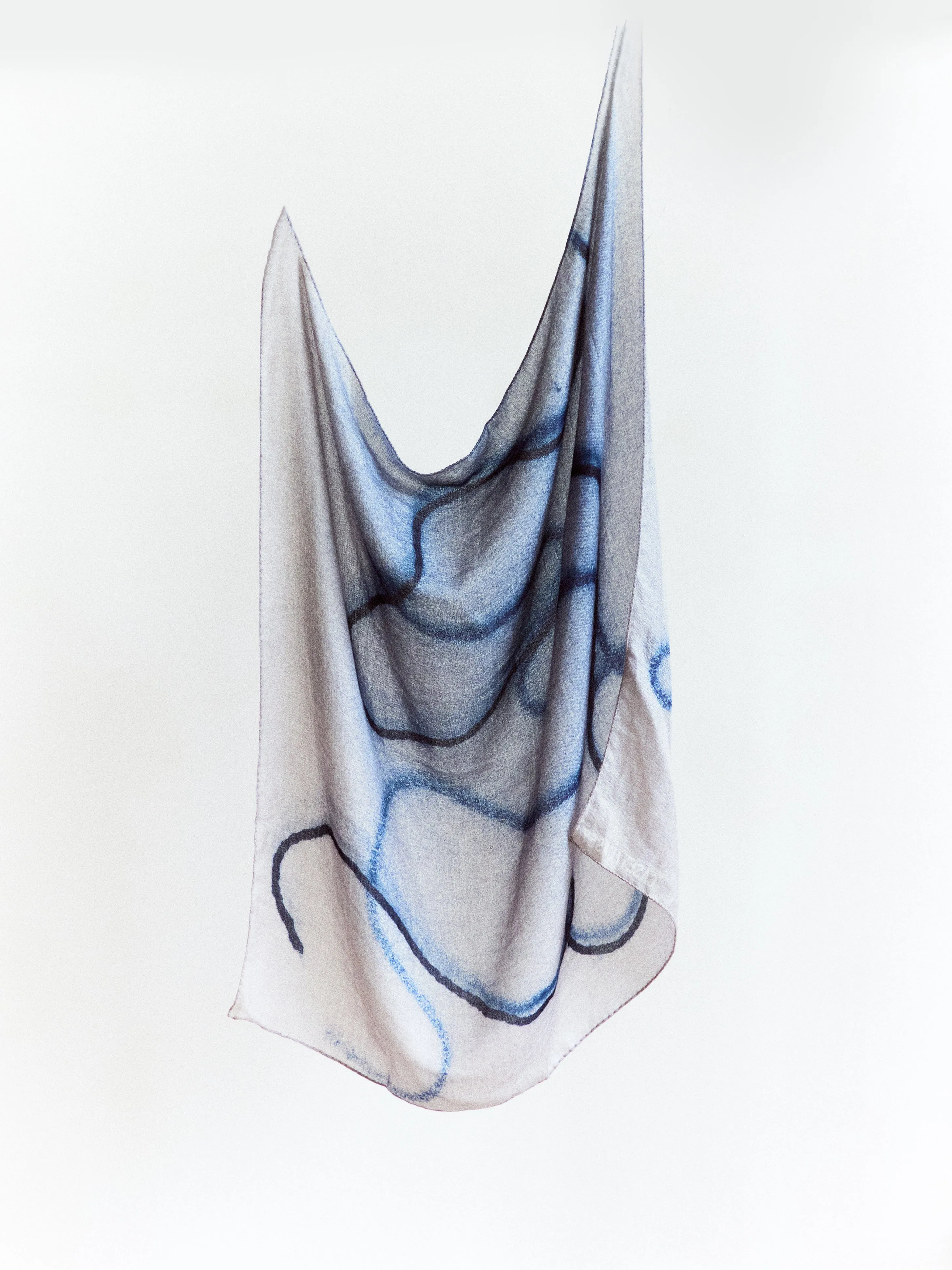 SQUARE SCARF - SERIE 1 - CASHSILK - STRINGS sold by Casey Casey product image thumbnail 2