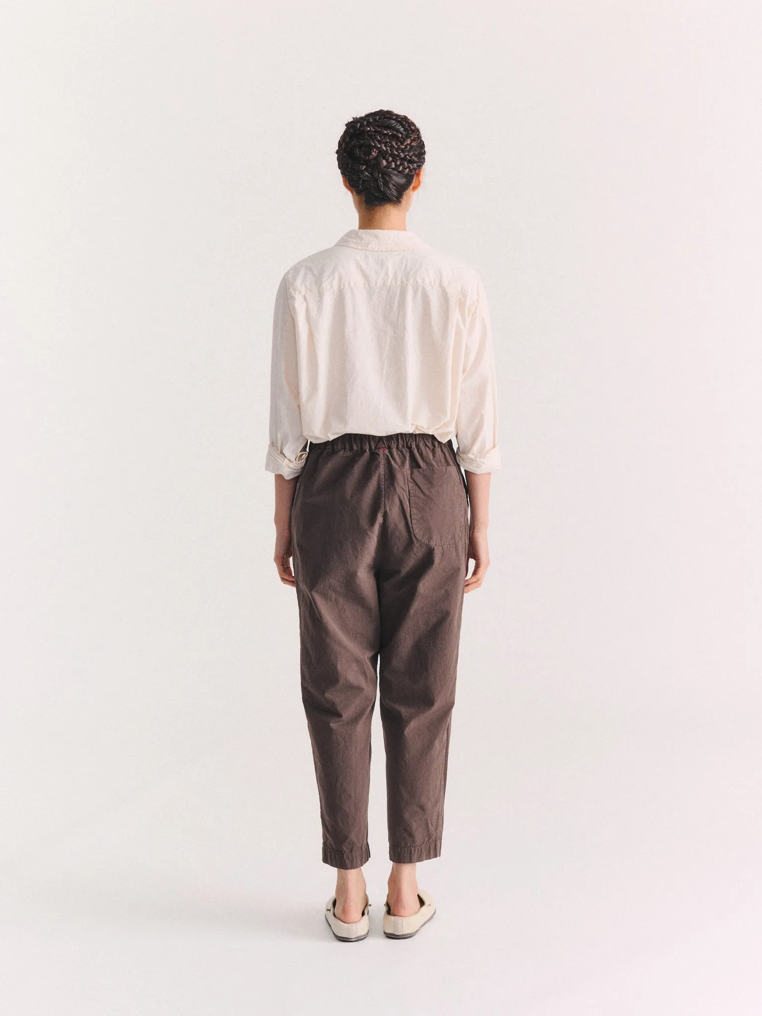 FABI ITALIEN PANT - TOUGH COT - BROWN sold by Casey Casey product image thumbnail 4