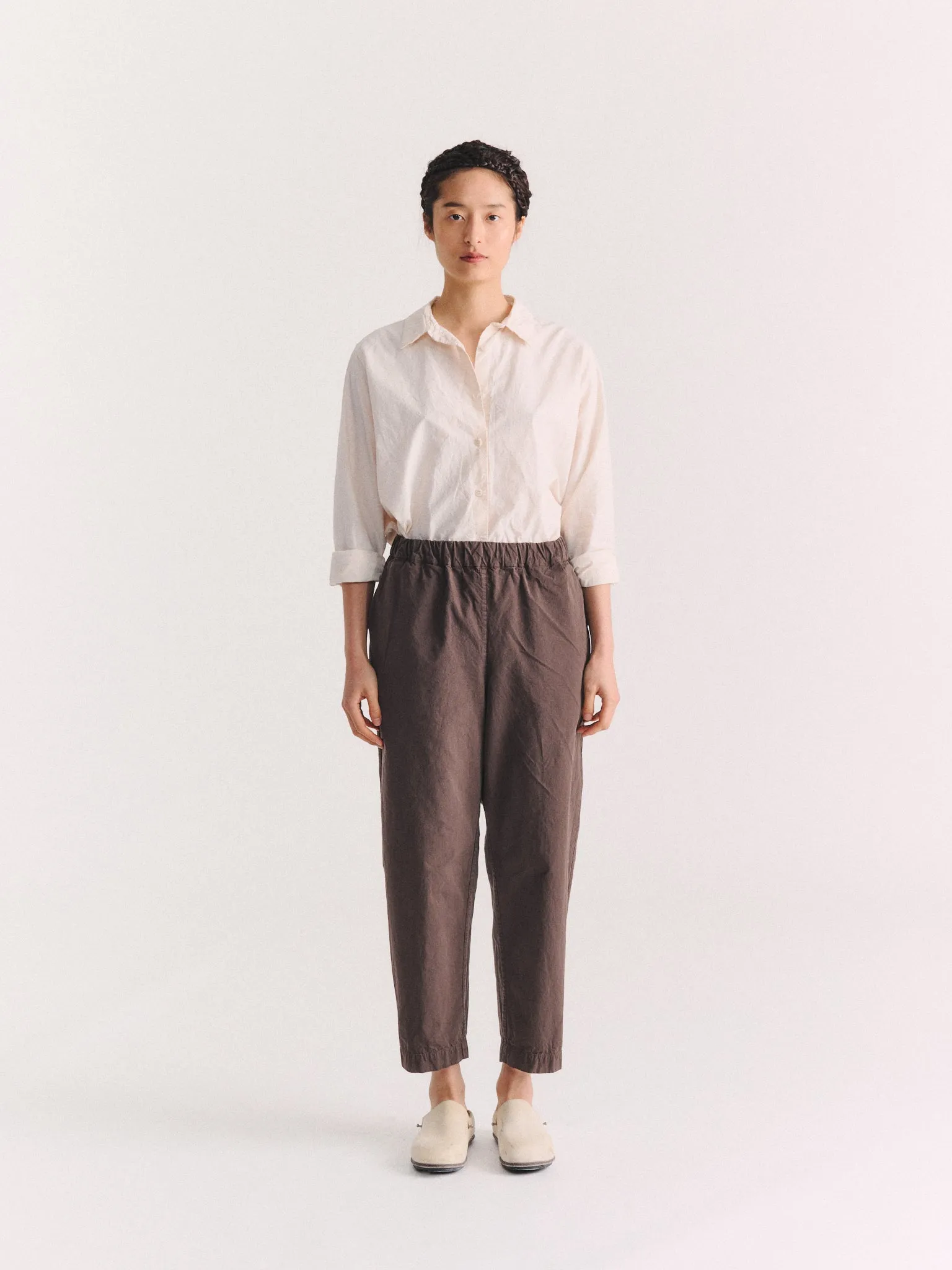 FABI ITALIEN PANT - TOUGH COT - BROWN sold by Casey Casey product image thumbnail 2