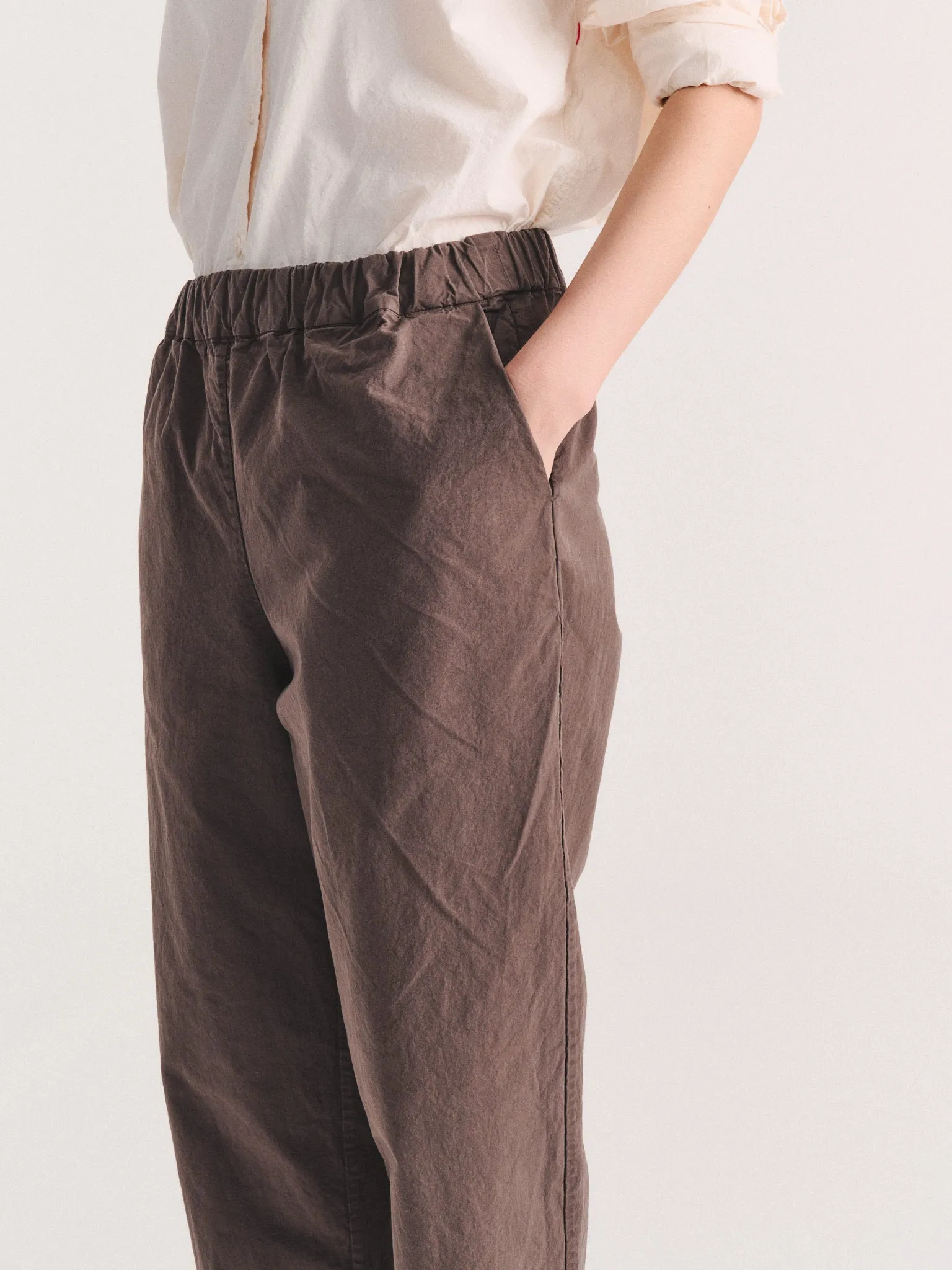 FABI ITALIEN PANT - TOUGH COT - BROWN sold by Casey Casey product image thumbnail 5