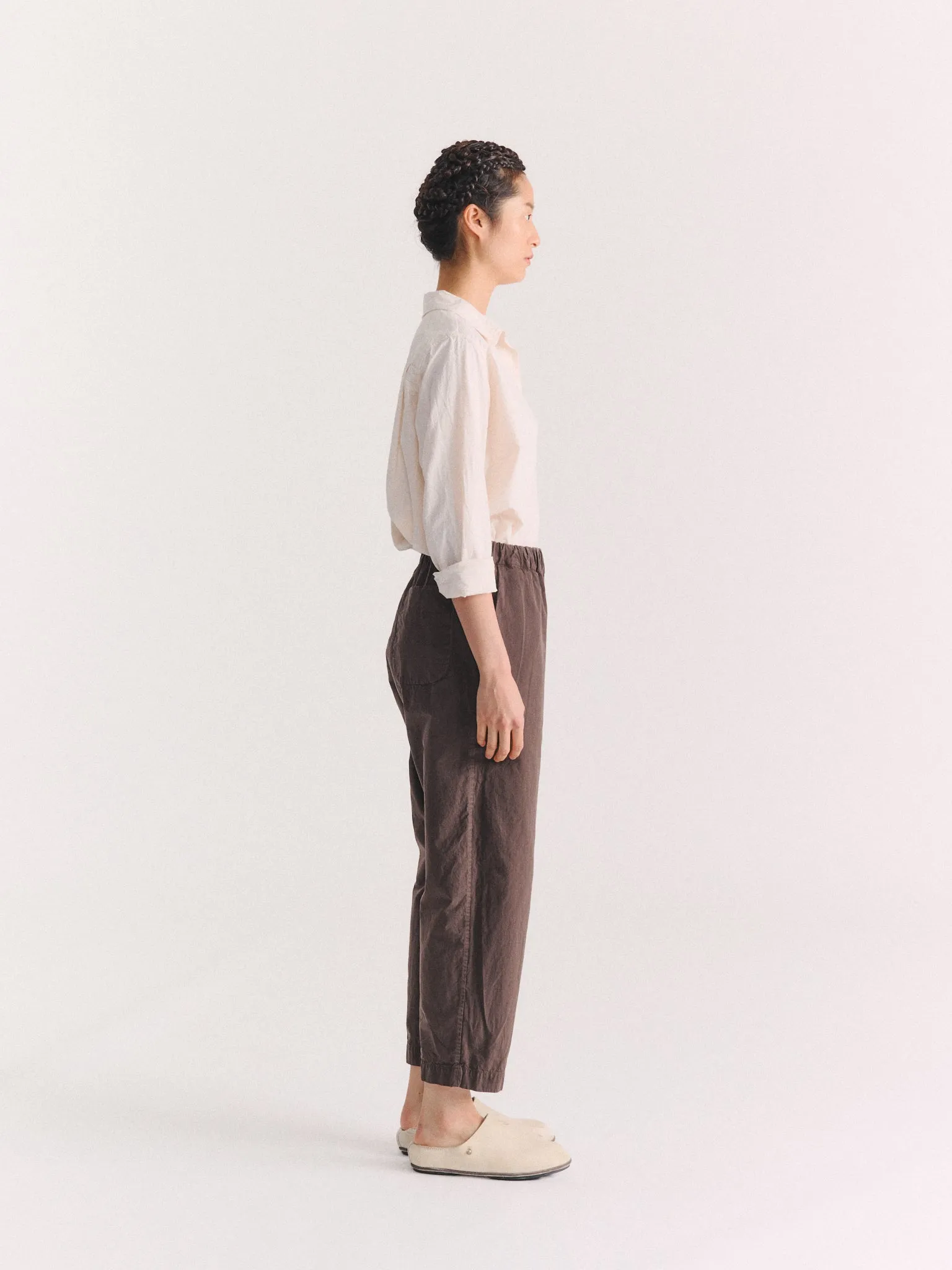 FABI ITALIEN PANT - TOUGH COT - BROWN sold by Casey Casey product image thumbnail 3