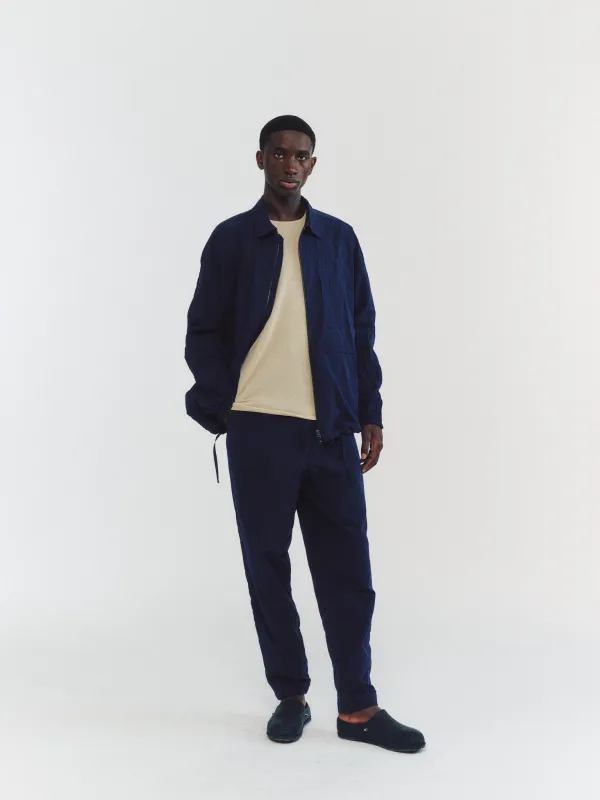 ZAC SHIRT - TOUGH COT - NAVY made by Casey Casey