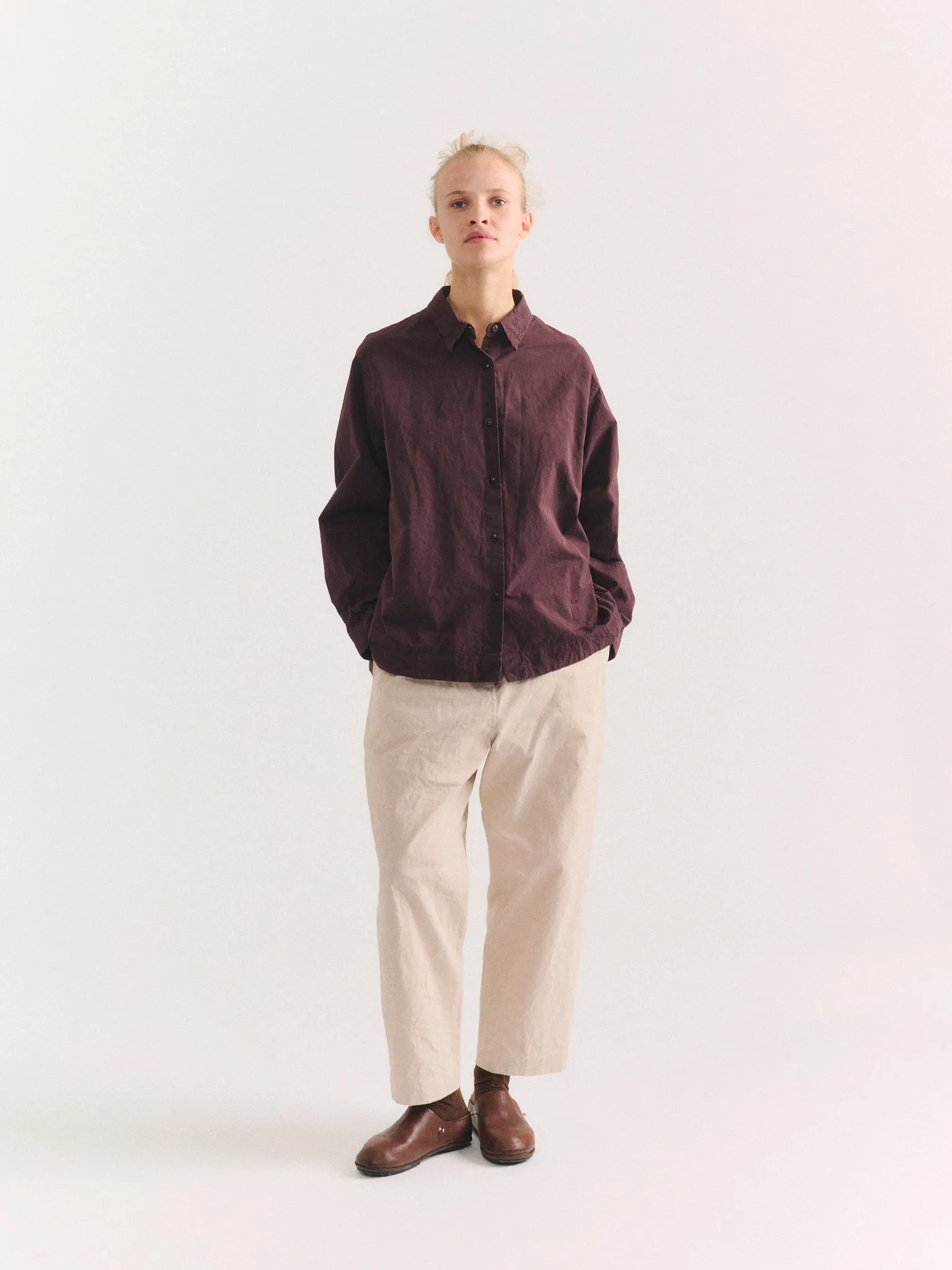 BIGGY SHIRT - PAPER COT - EBONY sold by Casey Casey product image thumbnail 2