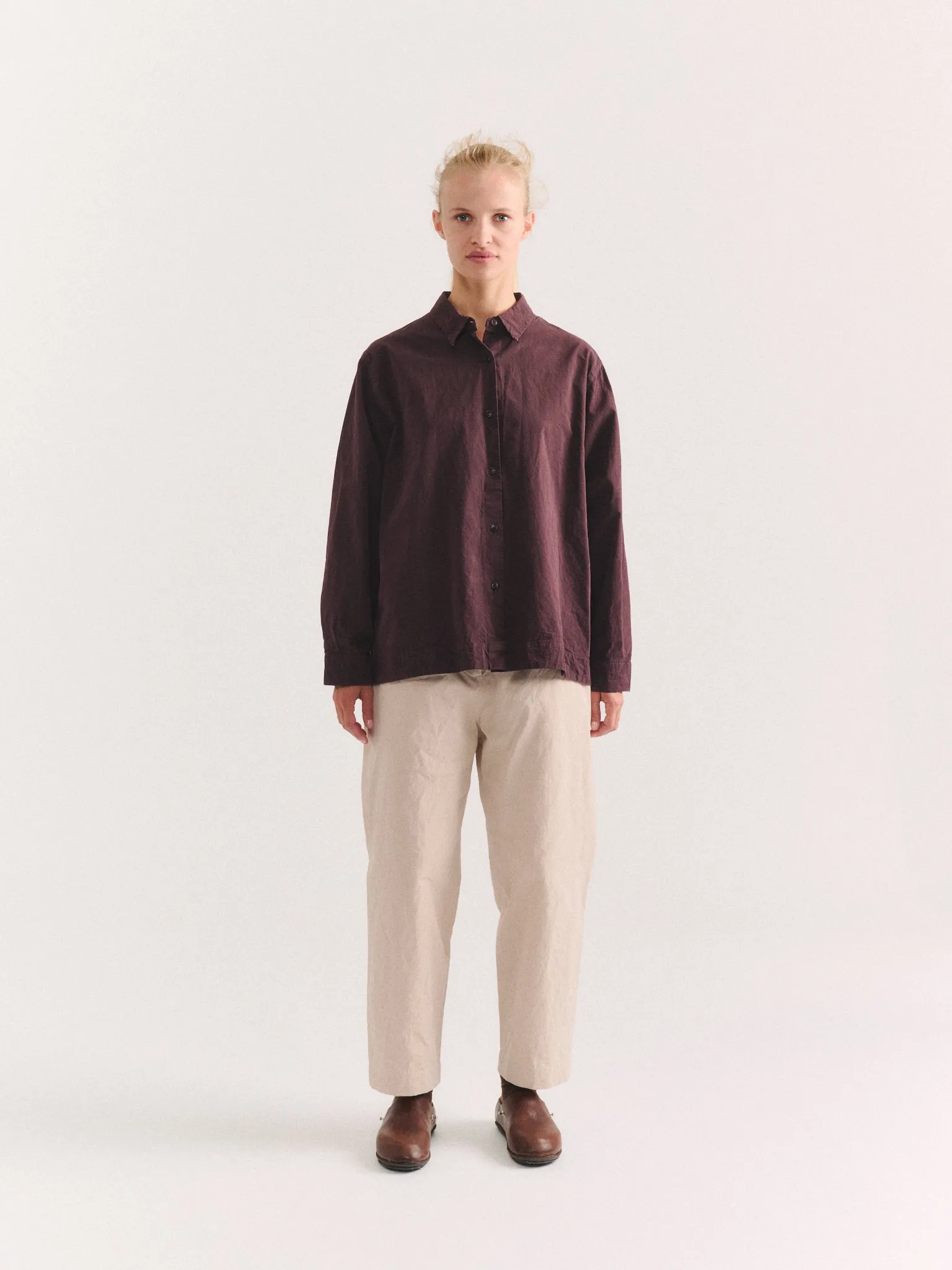 BIGGY SHIRT - PAPER COT - EBONY sold by Casey Casey product image thumbnail 3