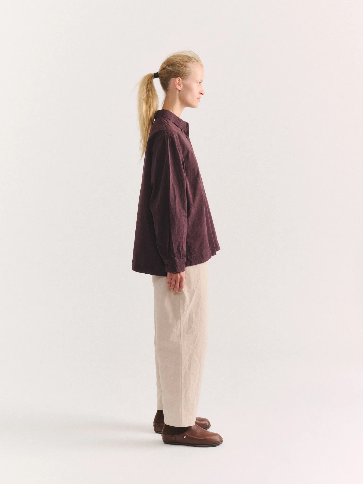 BIGGY SHIRT - PAPER COT - EBONY sold by Casey Casey product image thumbnail 4