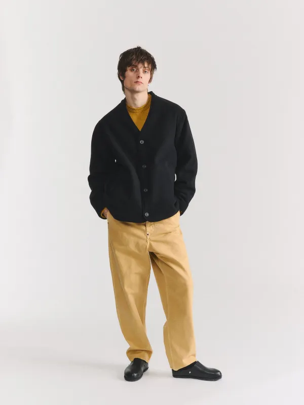 KILLIAN JACKET - HEAVY CASHEMERE - BLACK made by Casey Casey