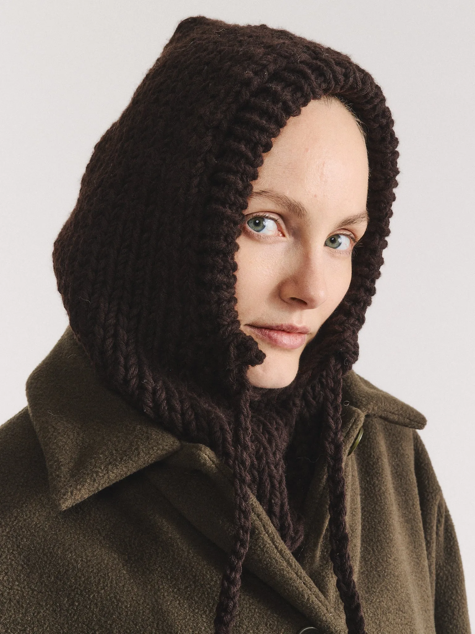 CAMILLE HOOD - CHUNKY - EBONY sold by Casey Casey product image thumbnail 4
