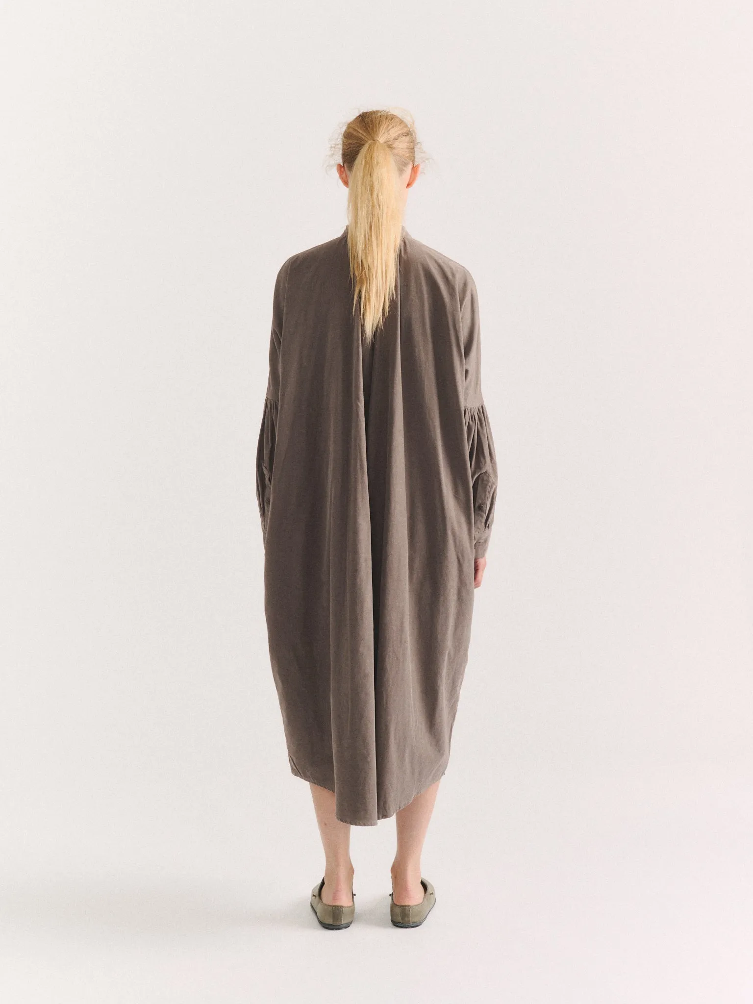 1901 DRESS - PIN CORD - LIGHT KHAKI sold by Casey Casey product image thumbnail 5