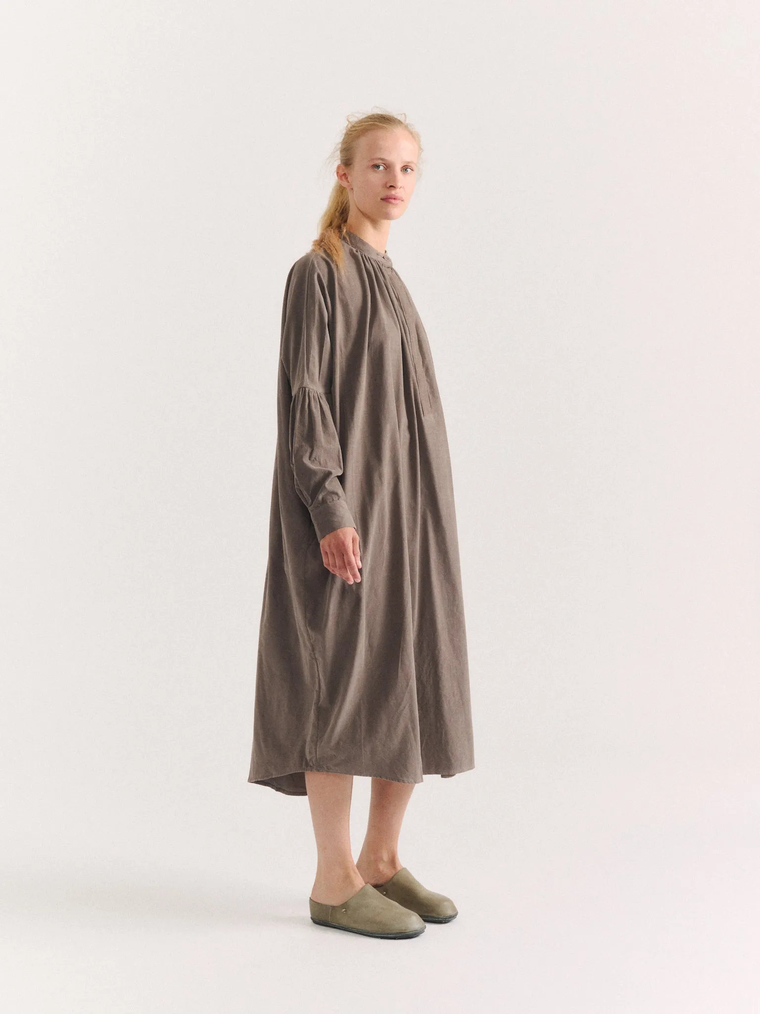 1901 DRESS - PIN CORD - LIGHT KHAKI sold by Casey Casey product image thumbnail 2