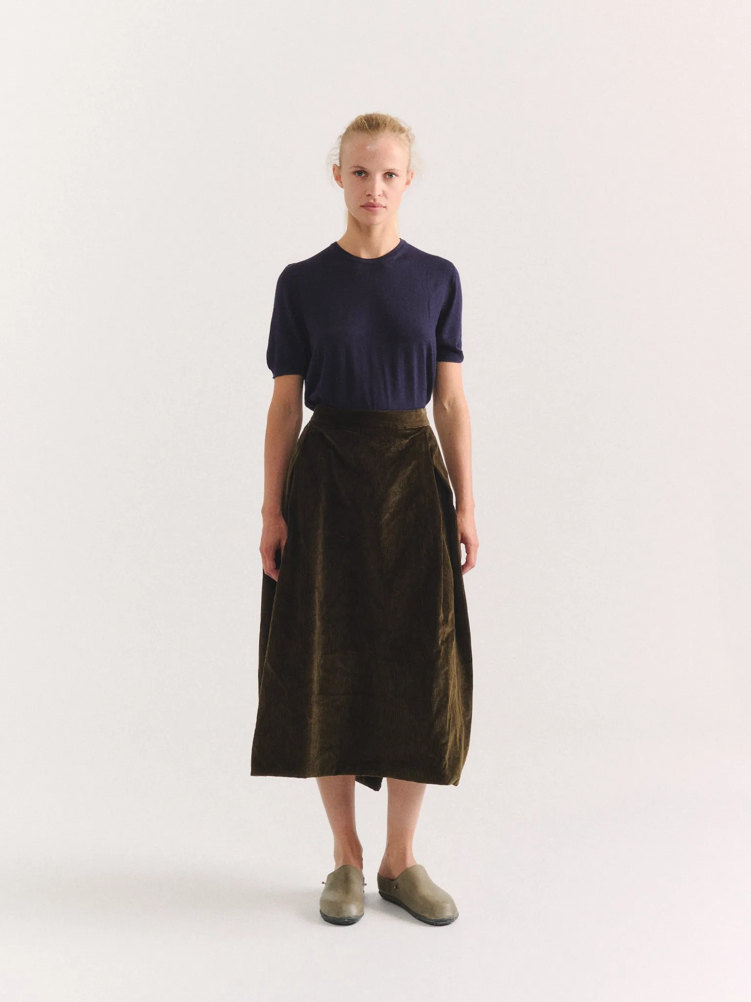 MOON SKIRT - H CORD - MOSS sold by Casey Casey product image thumbnail 2