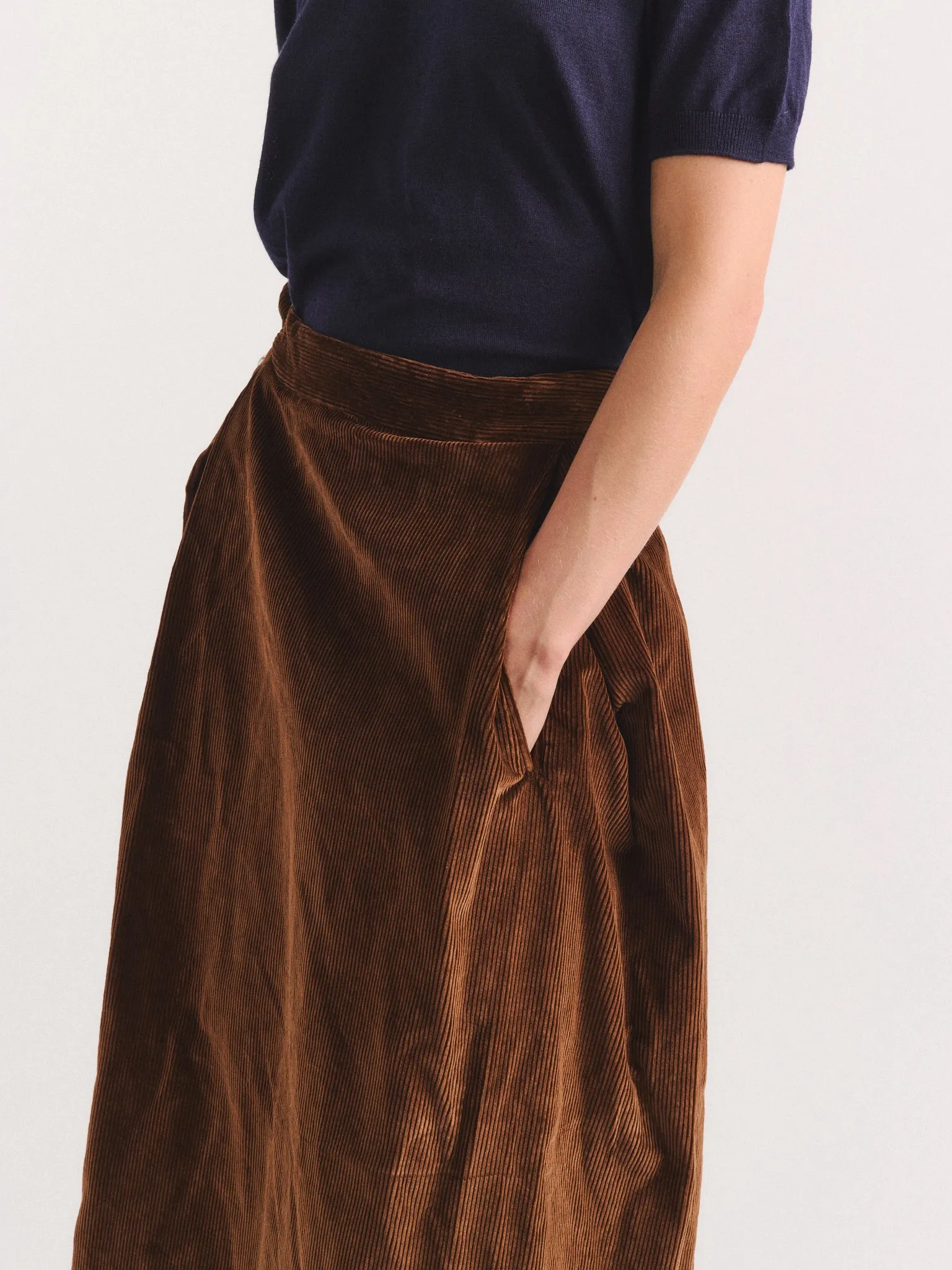 MOON SKIRT - H CORD - TAN sold by Casey Casey product image thumbnail 5