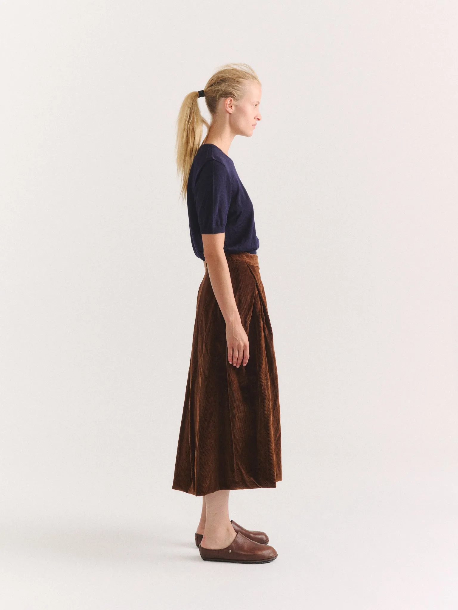 MOON SKIRT - H CORD - TAN sold by Casey Casey product image thumbnail 3