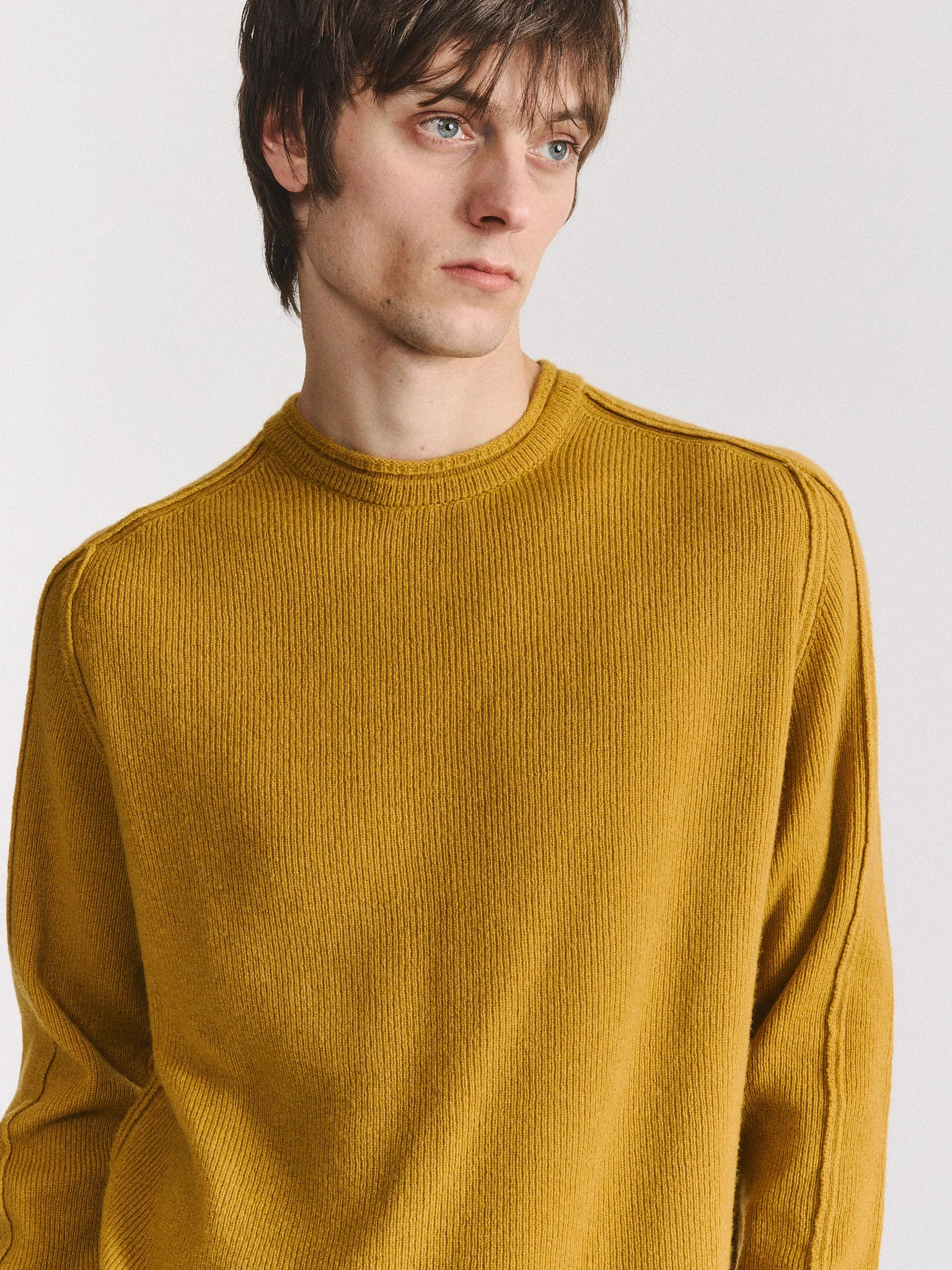 INSIDE OUT SEAM JUMPER - WOOCASH - CUMIN sold by Casey Casey