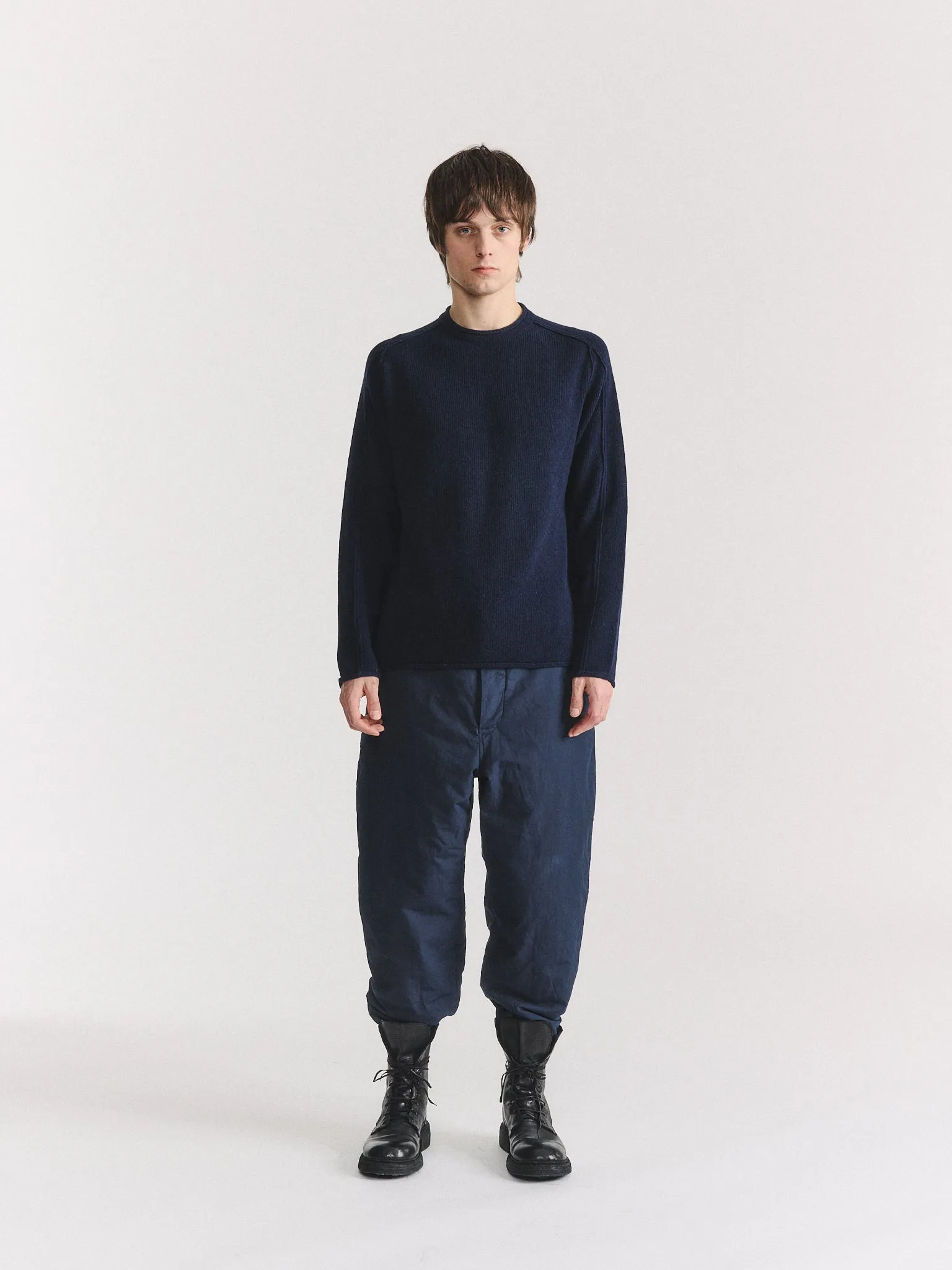 INSIDE OUT SEAM JUMPER - WOOCASH - NAVY sold by Casey Casey product image thumbnail 3