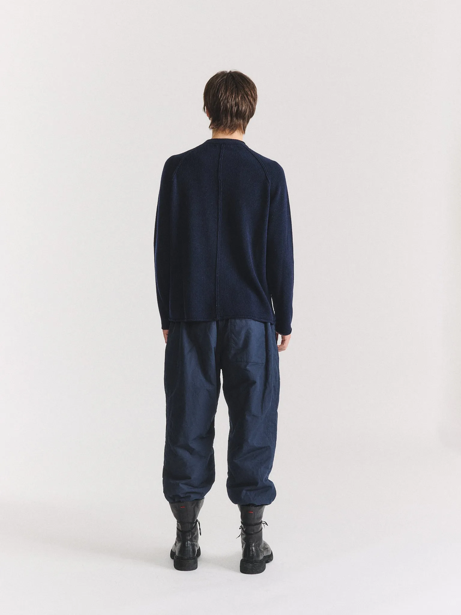 INSIDE OUT SEAM JUMPER - WOOCASH - NAVY sold by Casey Casey product image thumbnail 4