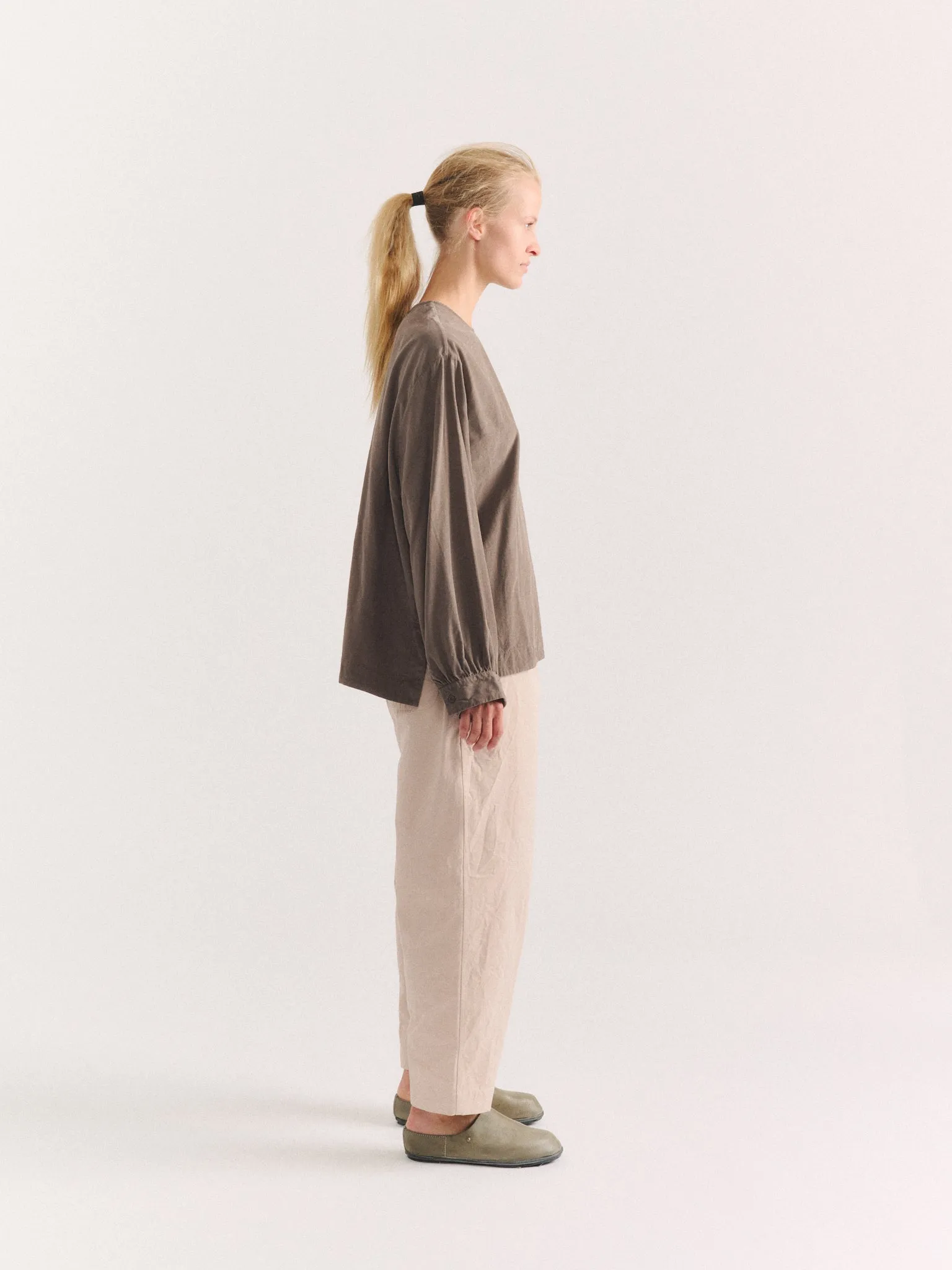 BIGGY TOP - PIN CORD - LIGHT KHAKI sold by Casey Casey product image thumbnail 3