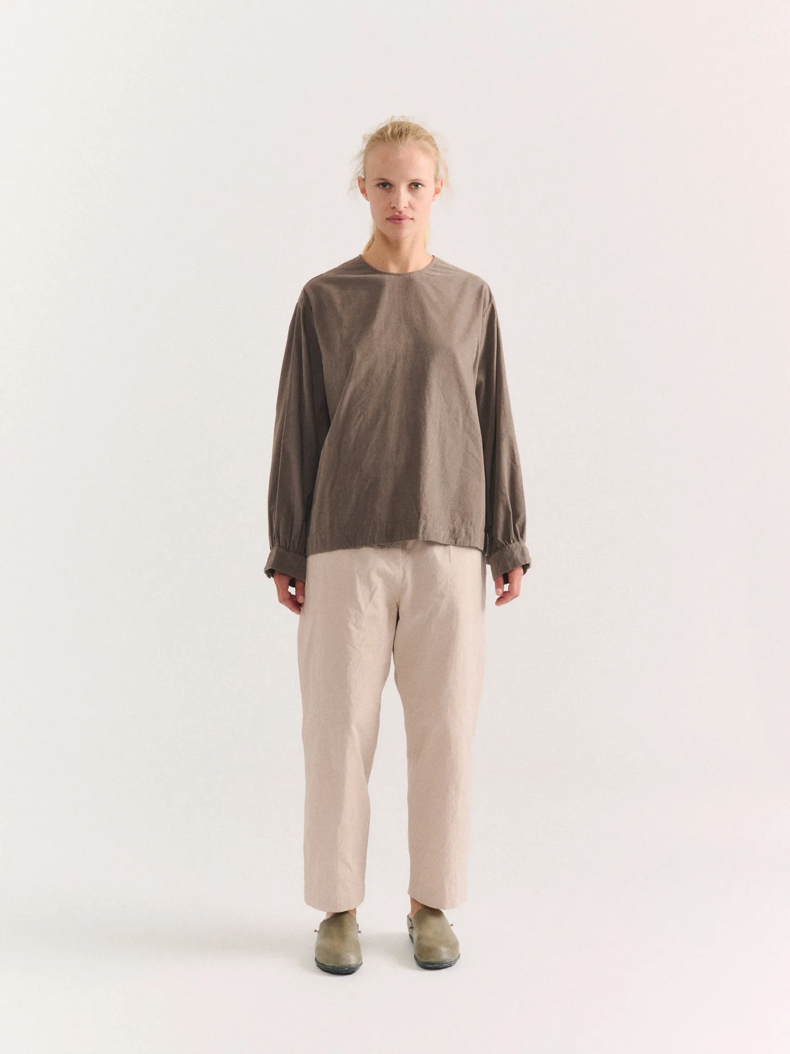 BIGGY TOP - PIN CORD - LIGHT KHAKI sold by Casey Casey product image thumbnail 2