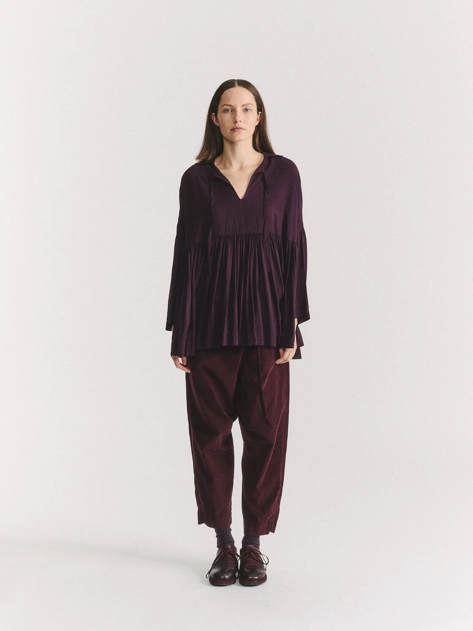 HALLES BB TOP - COSIE - BLACKBERRY sold by Casey Casey product image thumbnail 3