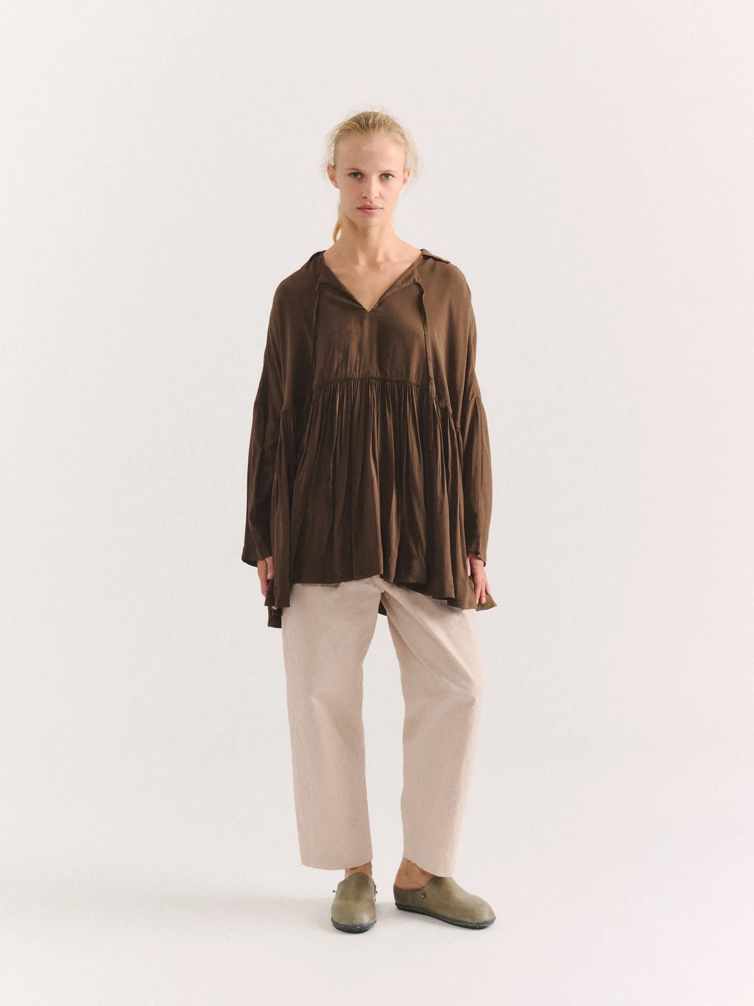 HALLES BB TOP - COSIE - KHAKI sold by Casey Casey