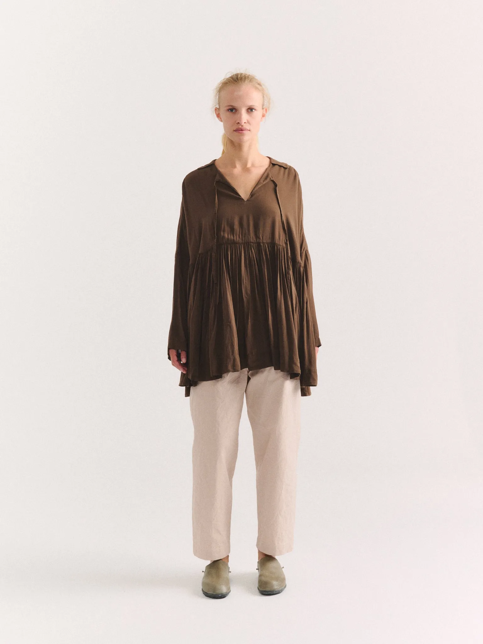 HALLES BB TOP - COSIE - KHAKI sold by Casey Casey product image thumbnail 4