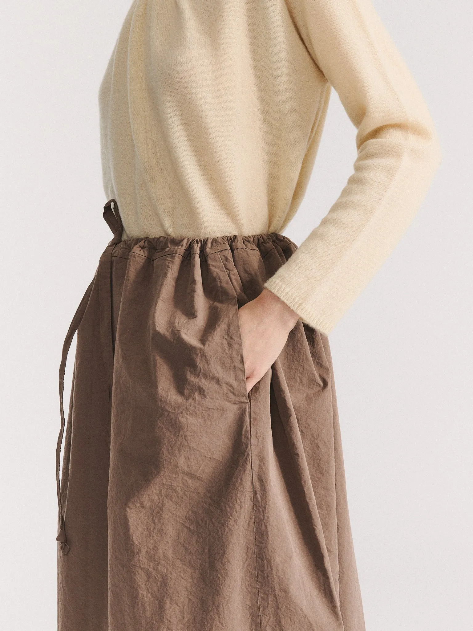 JENNIE SKIRT - PAPER COT - CLAY sold by Casey Casey product image thumbnail 4