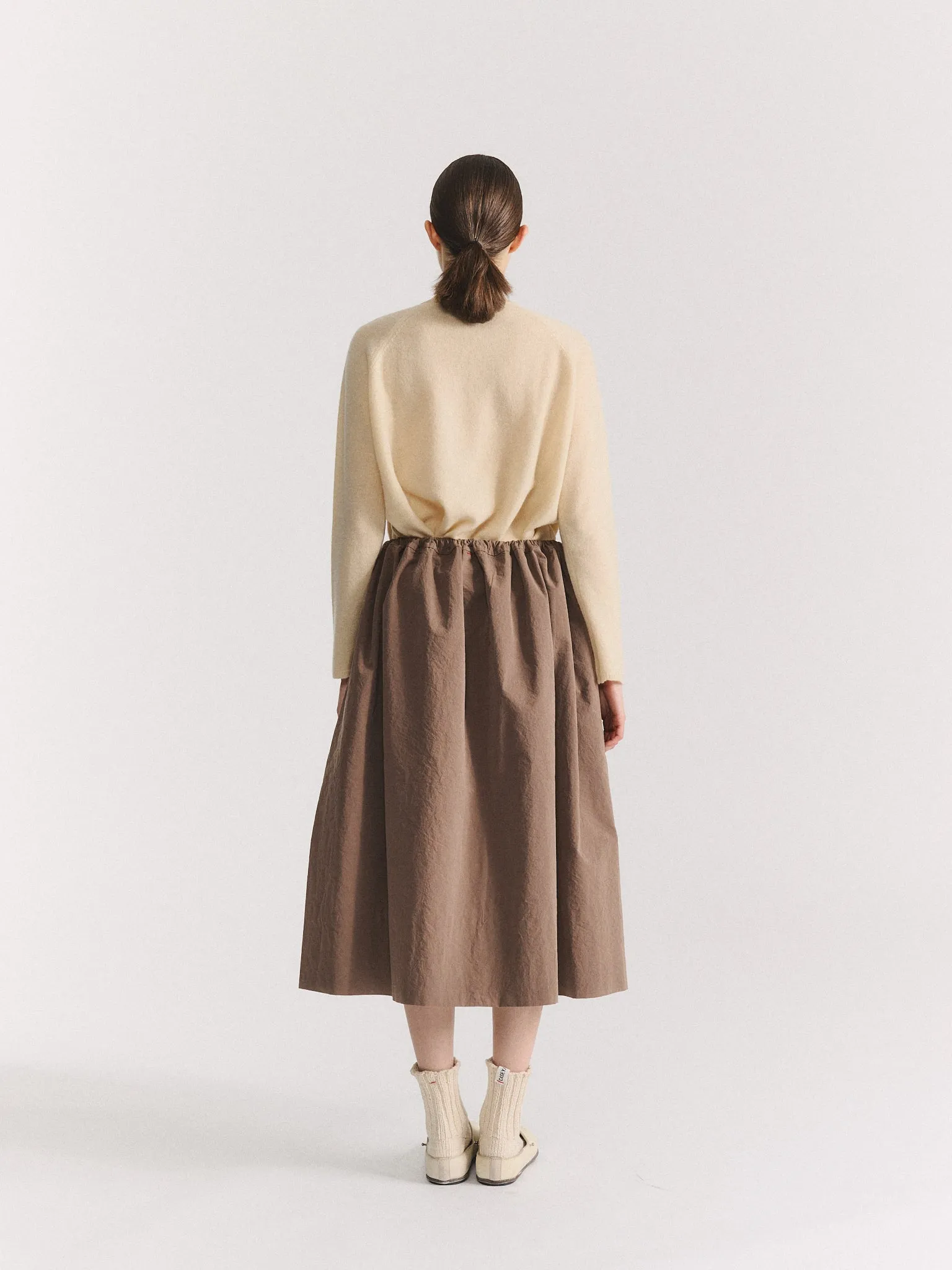 JENNIE SKIRT - PAPER COT - CLAY sold by Casey Casey product image thumbnail 3