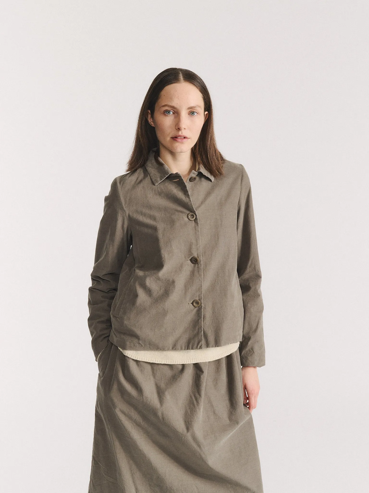 PWET JACKET - PIN CORD - LIGHT KHAKI sold by Casey Casey product image thumbnail 2